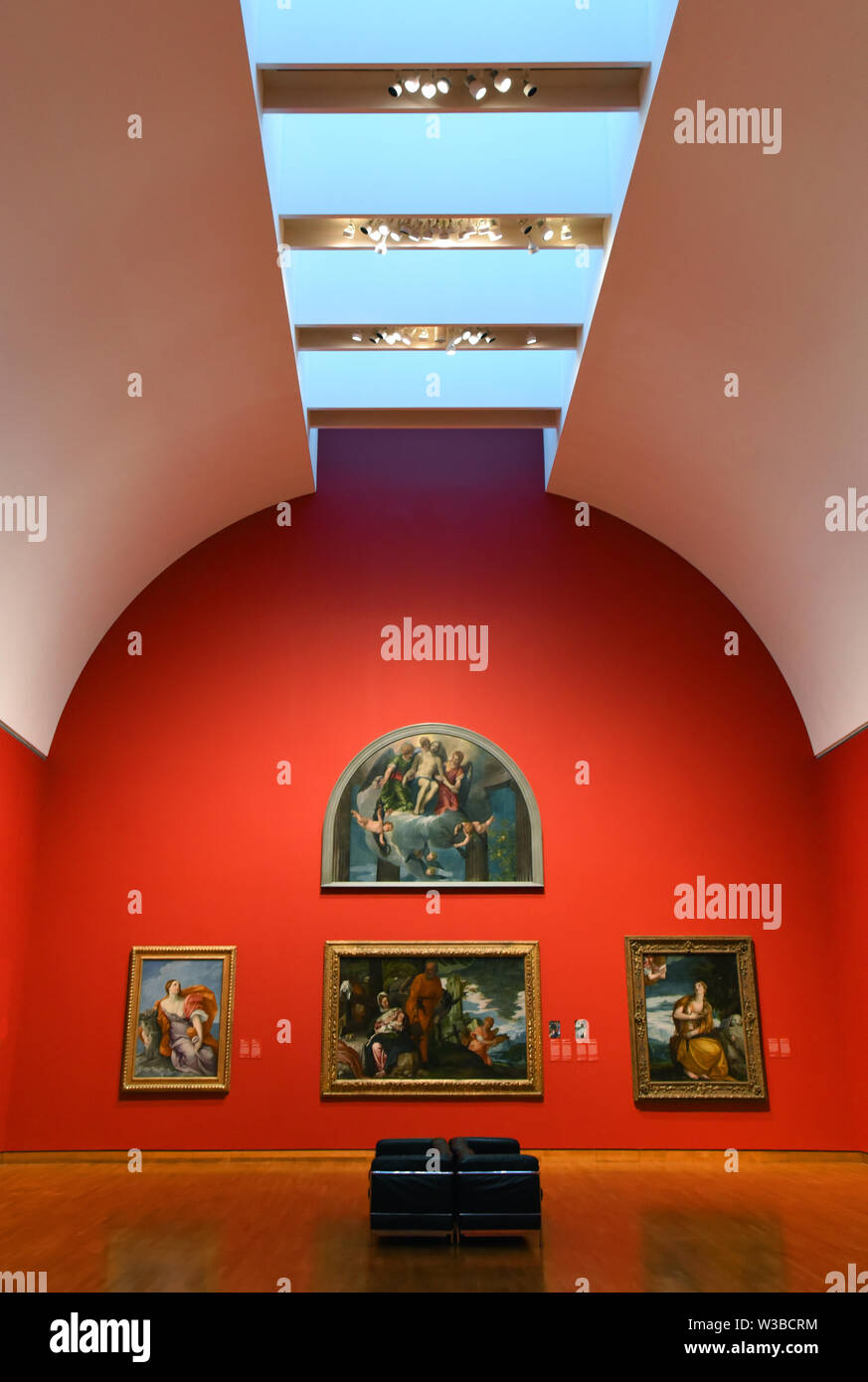 Galleria di pittura in Galleria Nazionale del Canada Foto Stock