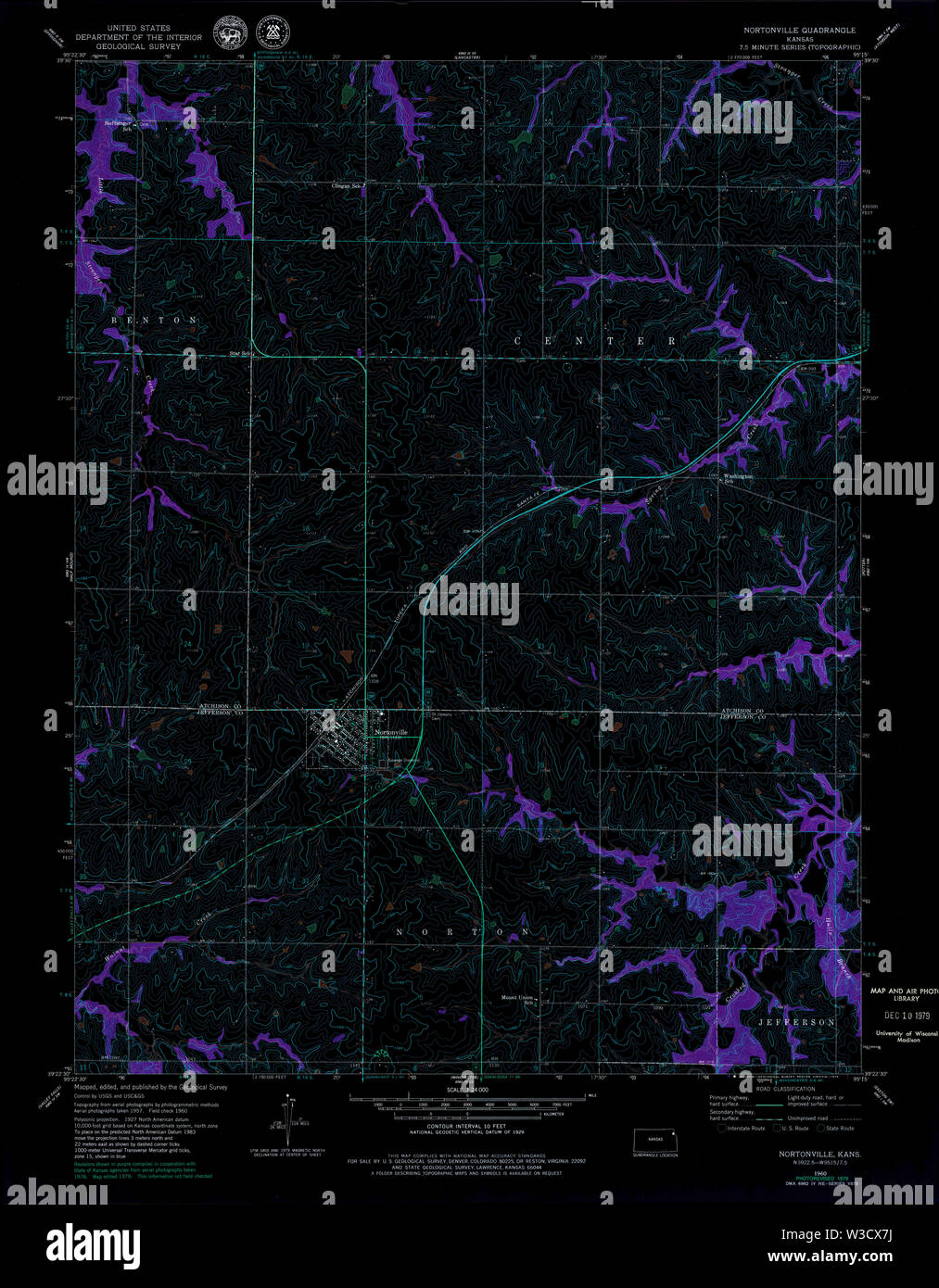 Mappa di nortonville immagini e fotografie stock ad alta risoluzione