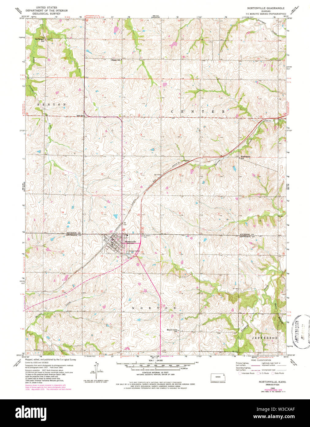 Mappa di nortonville immagini e fotografie stock ad alta risoluzione
