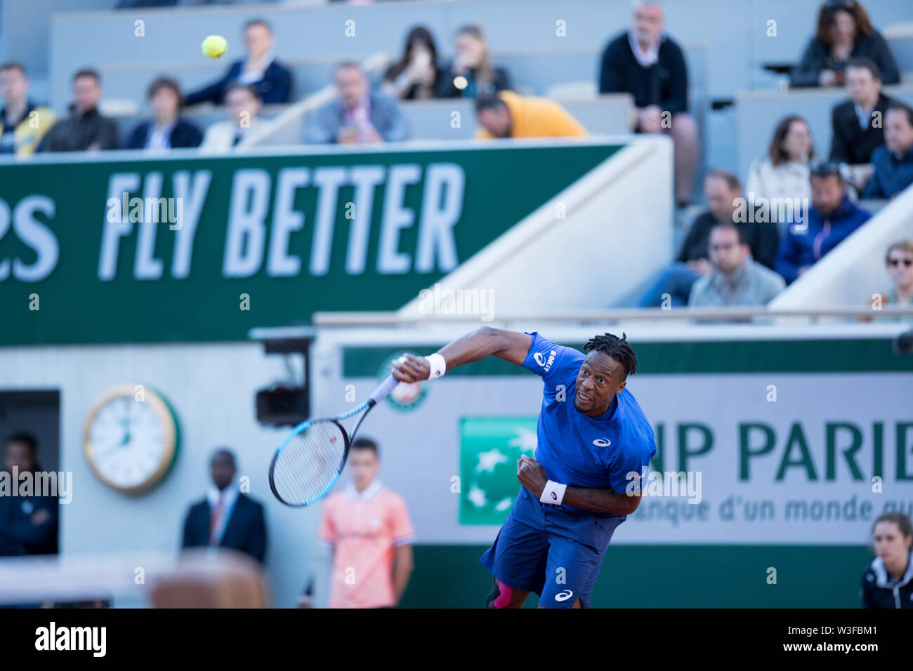 Gael Monfils dalla Francia durante il giorno 8 del francese si apre il 28 maggio 2019 a Parigi, Francia Foto Stock