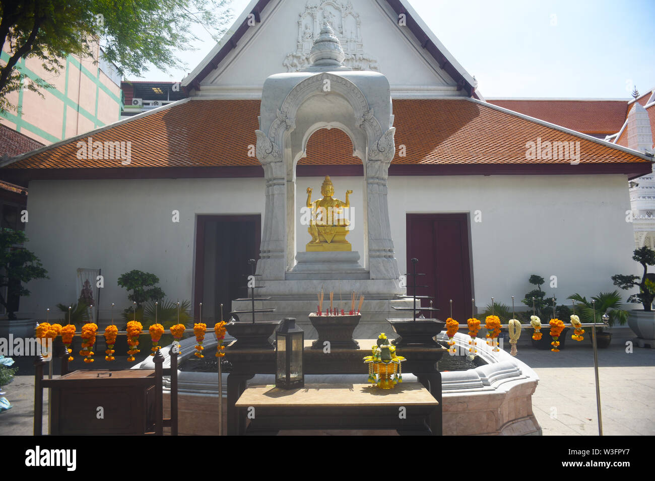 Devasathan, Brahim tempio, Bangkok Foto Stock