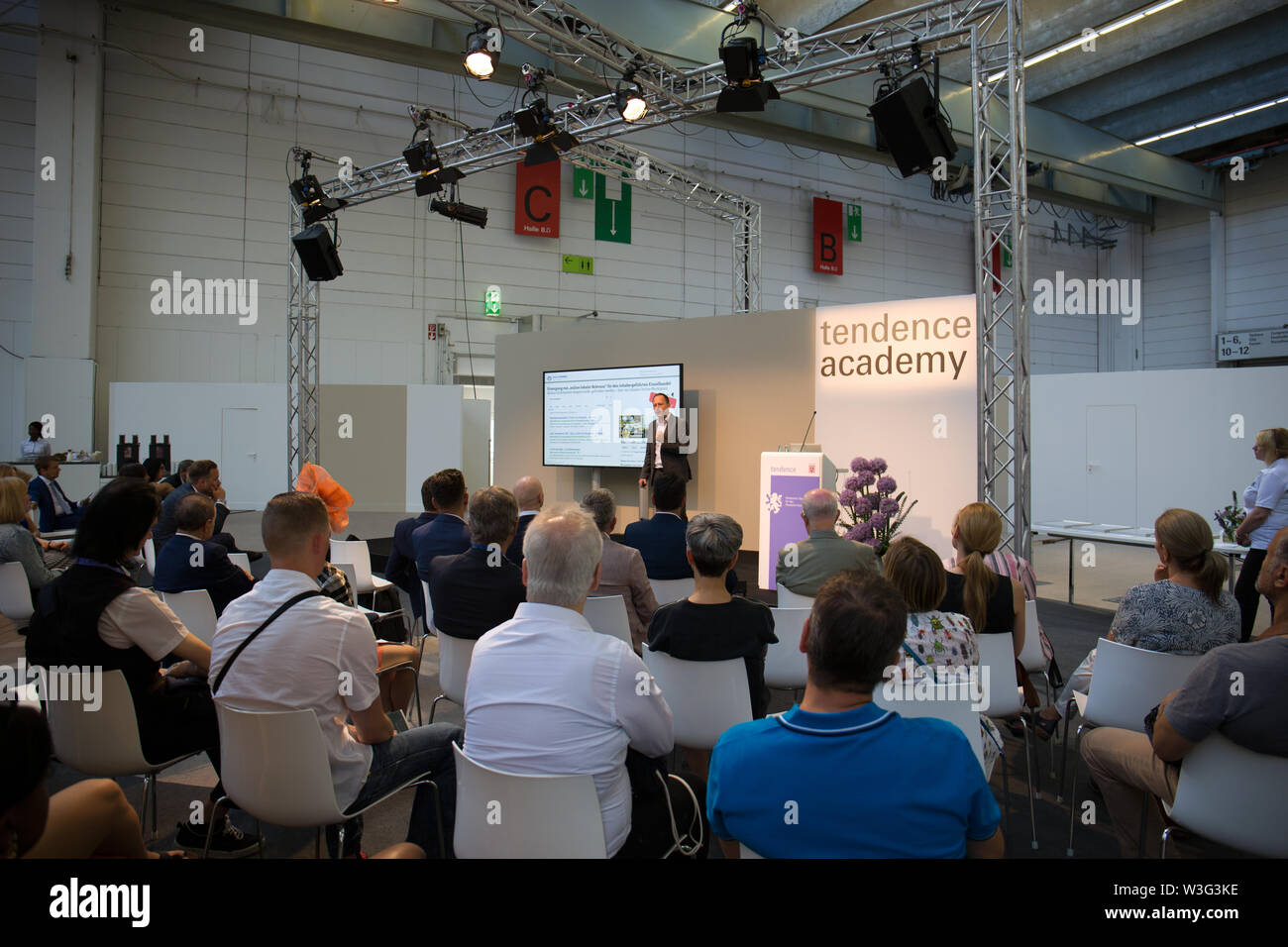 Impressioni internazionali di beni di consumo fair in frankfurt am main Germania in giugno 2019 Foto Stock