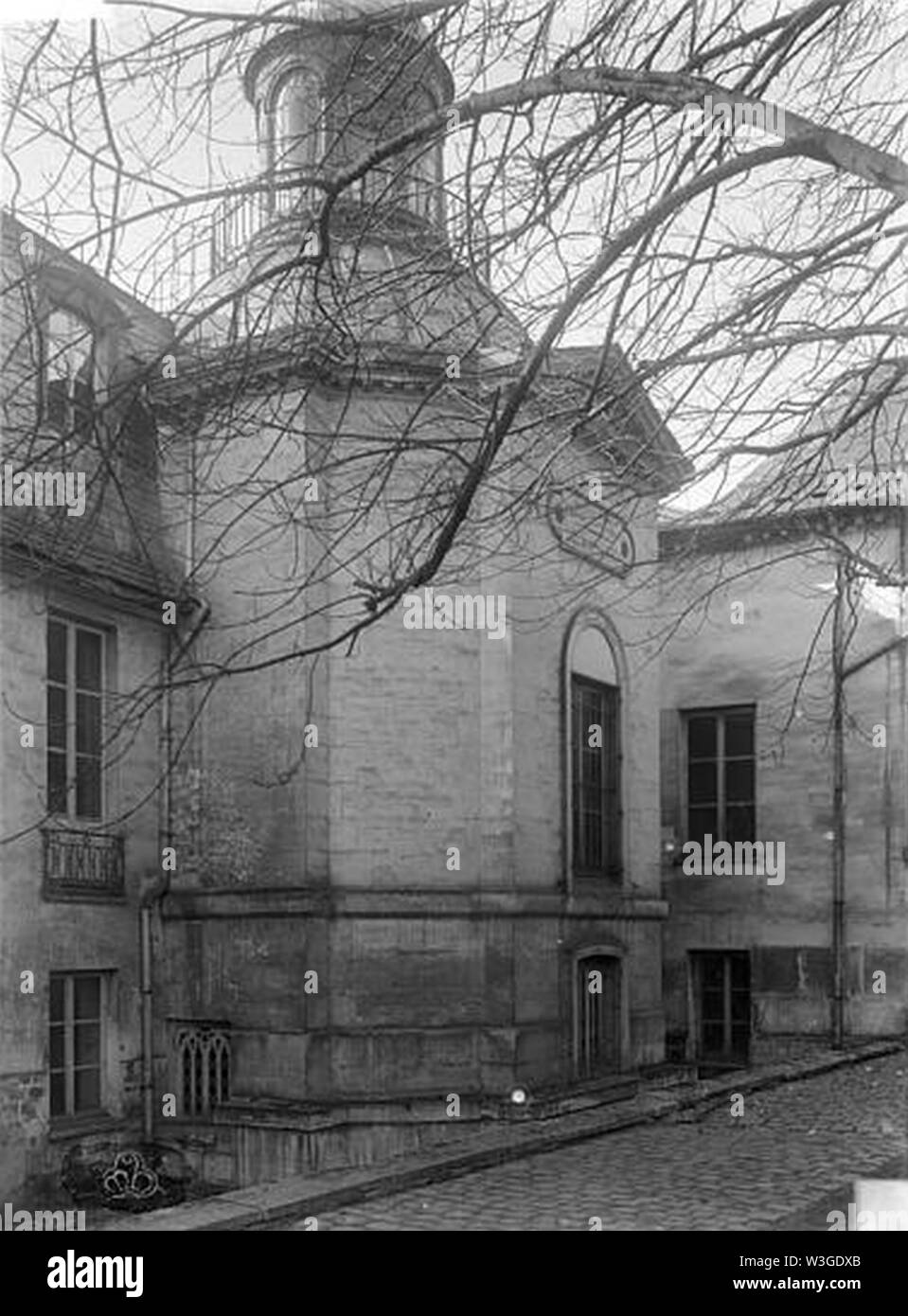 Château de Conflans (ancien) - Chapelle facciata - Charenton-le-Pont - Médiathèque de l'architecture et du patrimoine - APMH00015029. Foto Stock