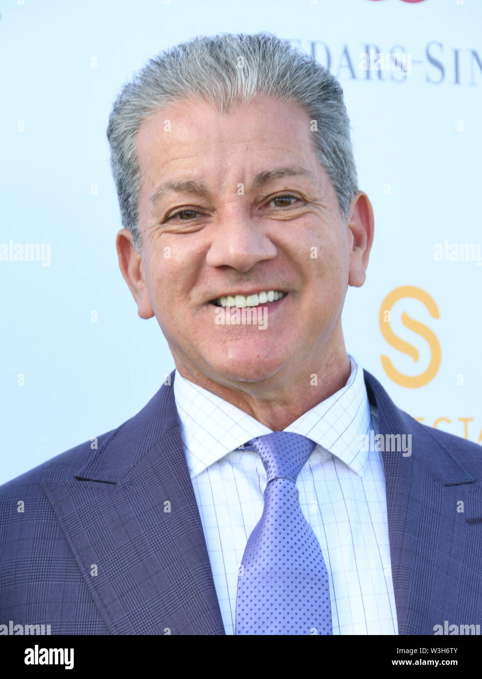 Luglio 15, 2019 - Inglewood, California, Stati Uniti d'America - 15 Luglio 2019 - Inglewood, California - Bruce Buffer. Xxxiv Cedars-Sinai annuale sport spettacolare gala tenutosi presso il composto. Photo credit: Birdie Thompson/AdMedia (credito Immagine: © Birdie Thompson/AdMedia via ZUMA filo) Foto Stock