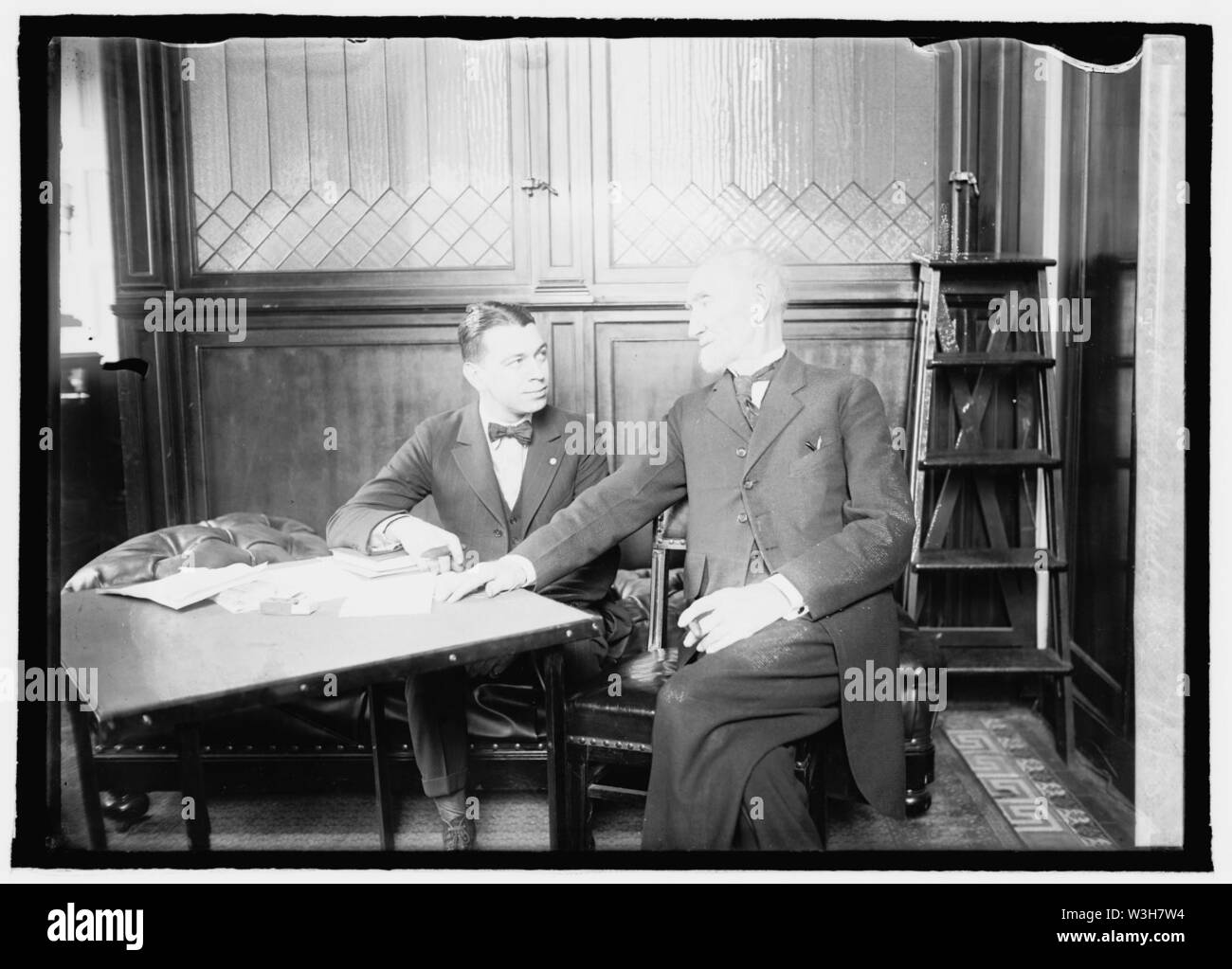 Clarence J. McLeod & Zio Joe, 12-15-20 Foto Stock