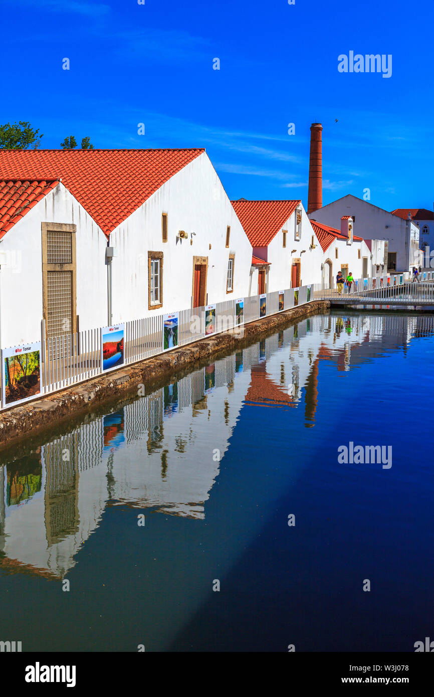 Levada de Tomar (tomar mills) Foto Stock