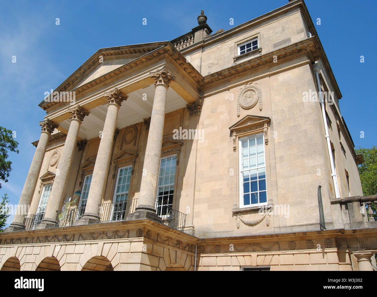 L'Holburne Museum, bagno, Inghilterra. La bella architettura in Occidente. Foto Stock