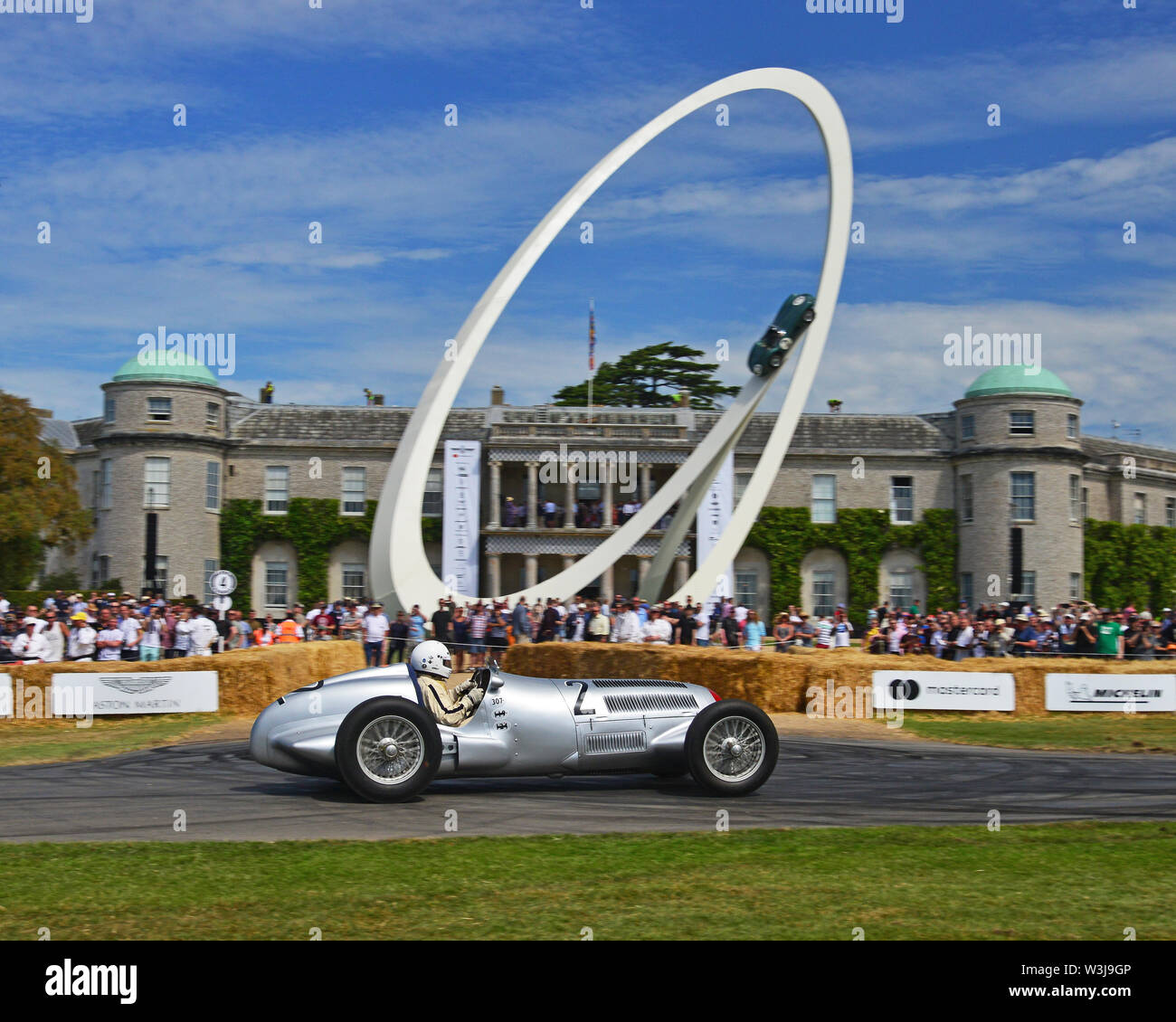 Mercedes-Benz W125, 125 anni di Mercedes in Motorsport, Goodwood Festival of Speed, 2019, Festival of Speed, Speed Kings, Motorspor Foto Stock