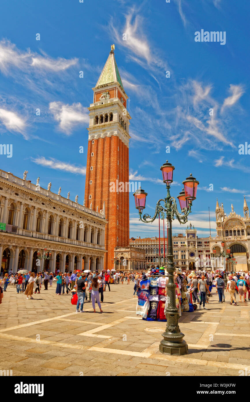 Piazza San Marco, Venezia, Italia. Foto Stock