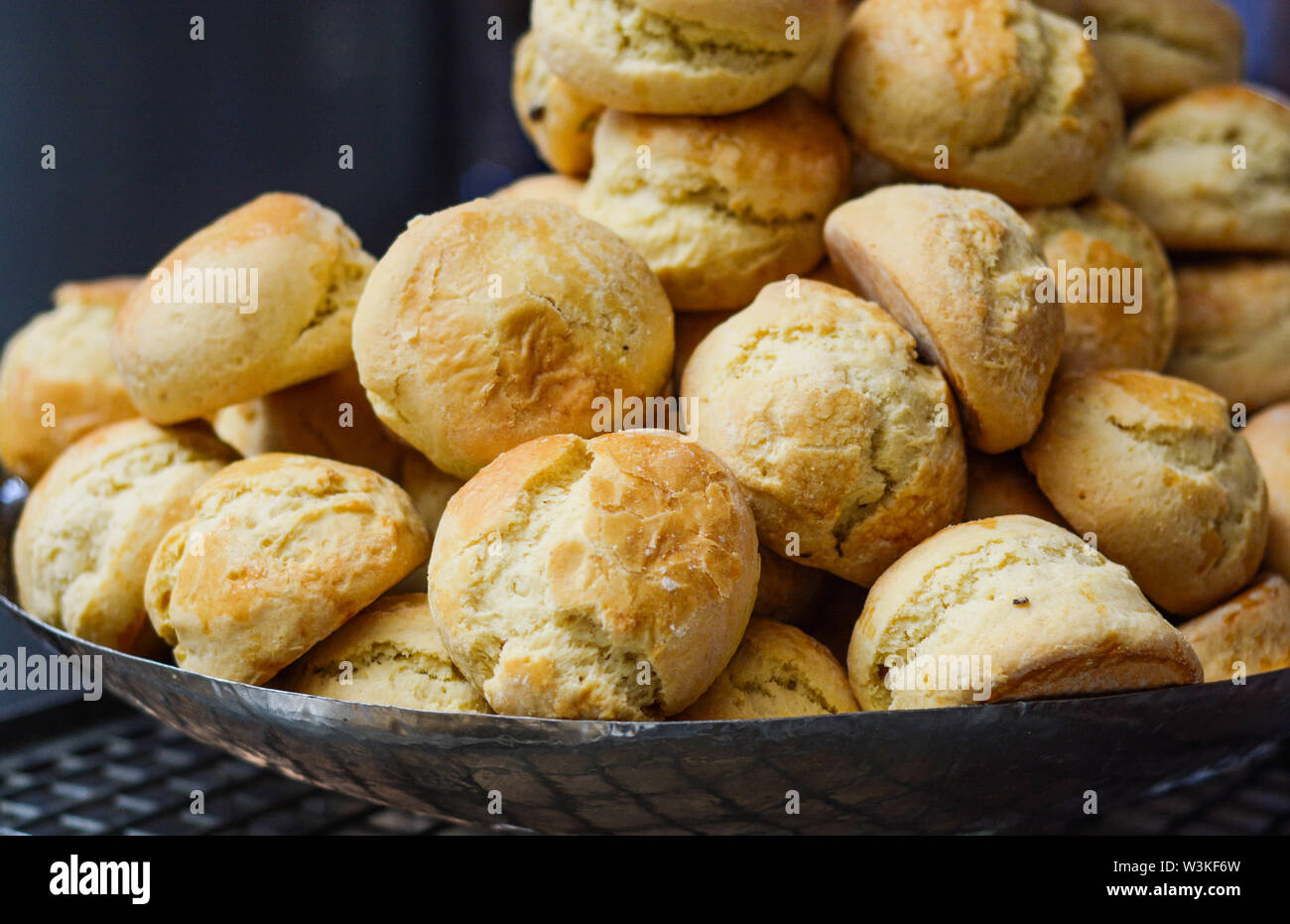 Mini panini sul display al Borough Market Foto Stock
