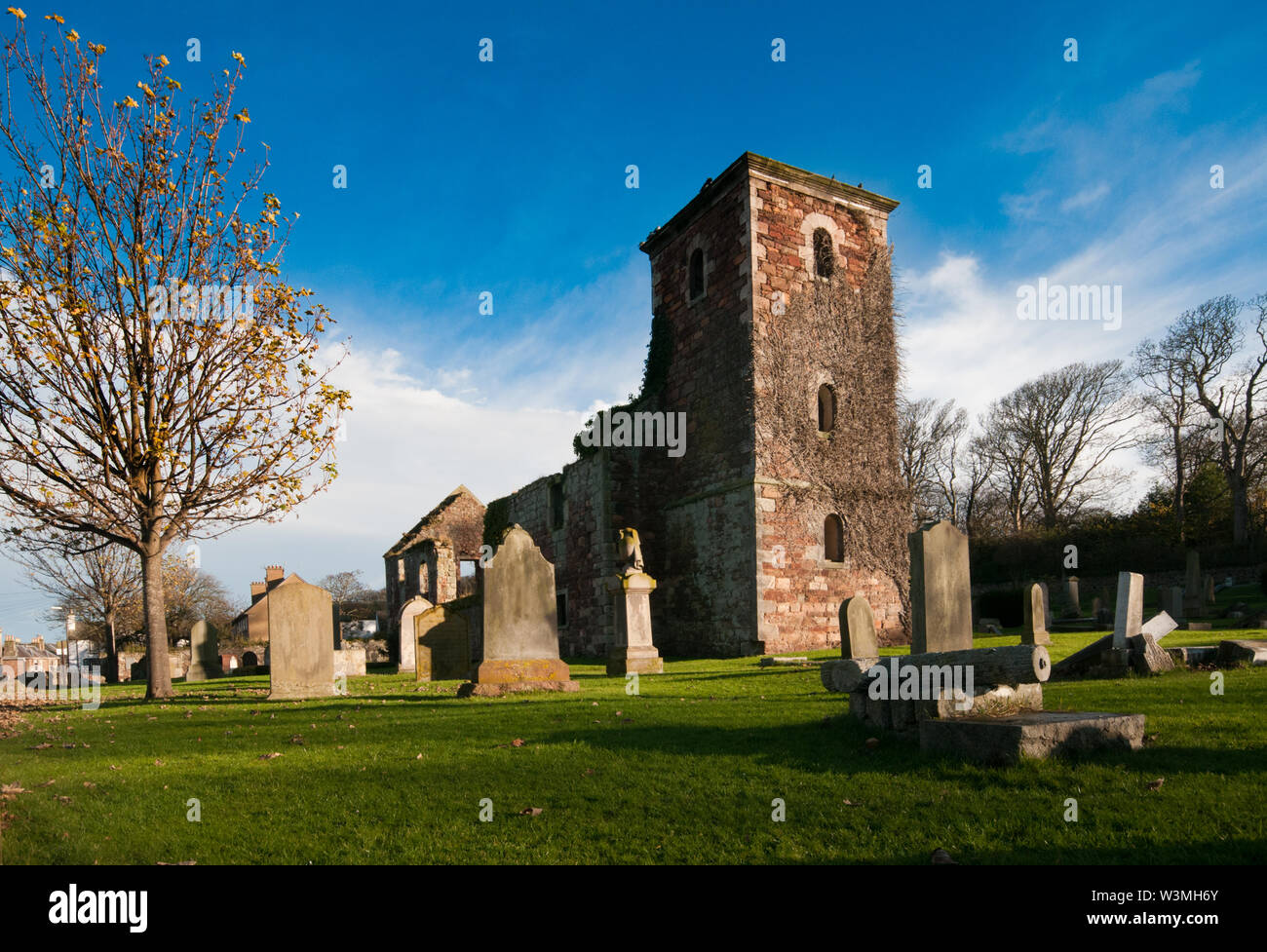 Le Rovine di St.Andrews Chiesa, North Berwick, Scozia Foto Stock