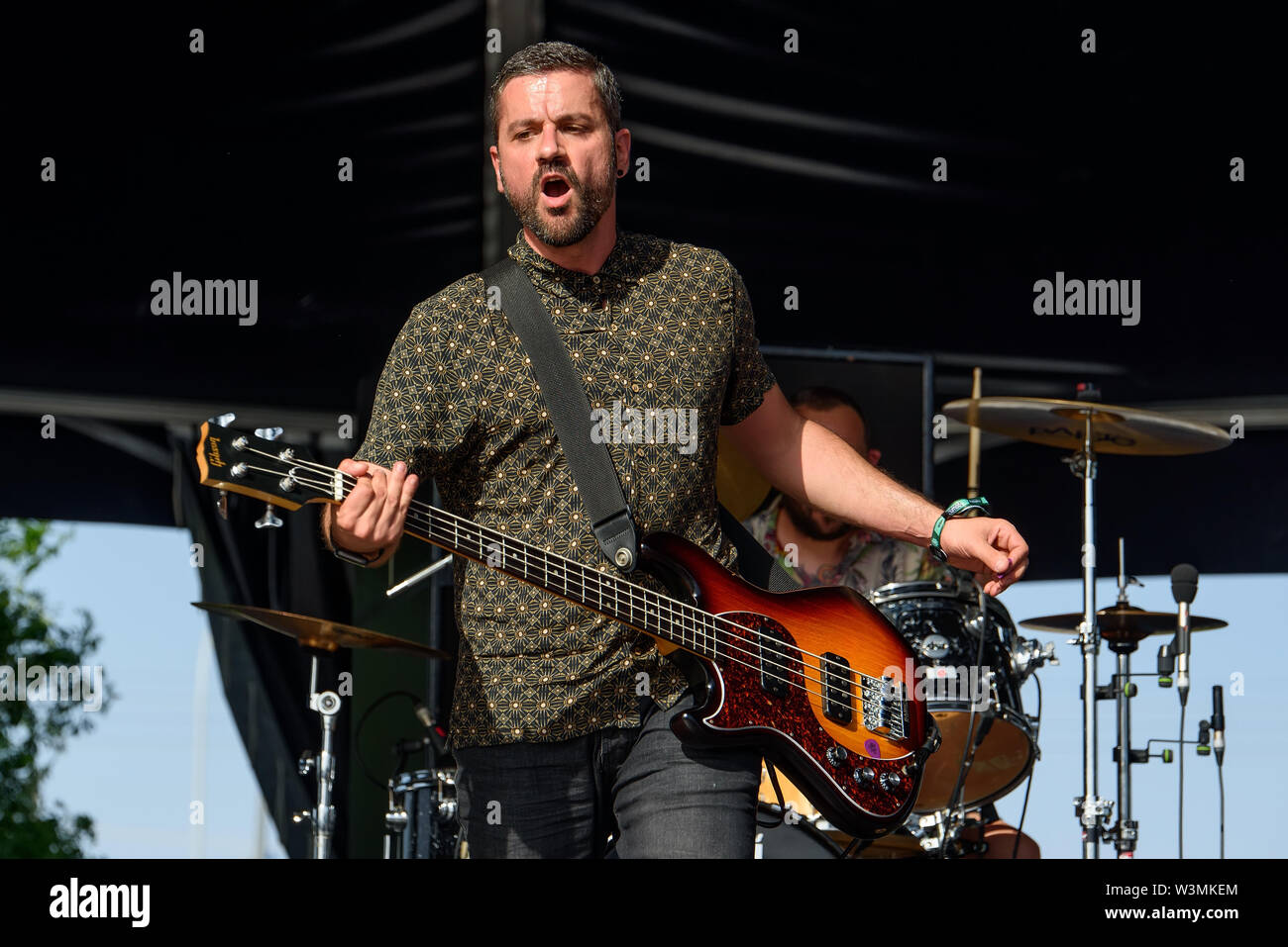 MADRID - giu 28: Le condizioni du Loup (BAND) eseguire in concerto presso il Download (musica heavy metal festival), il 28 giugno 2019 a Madrid, Spagna. Foto Stock