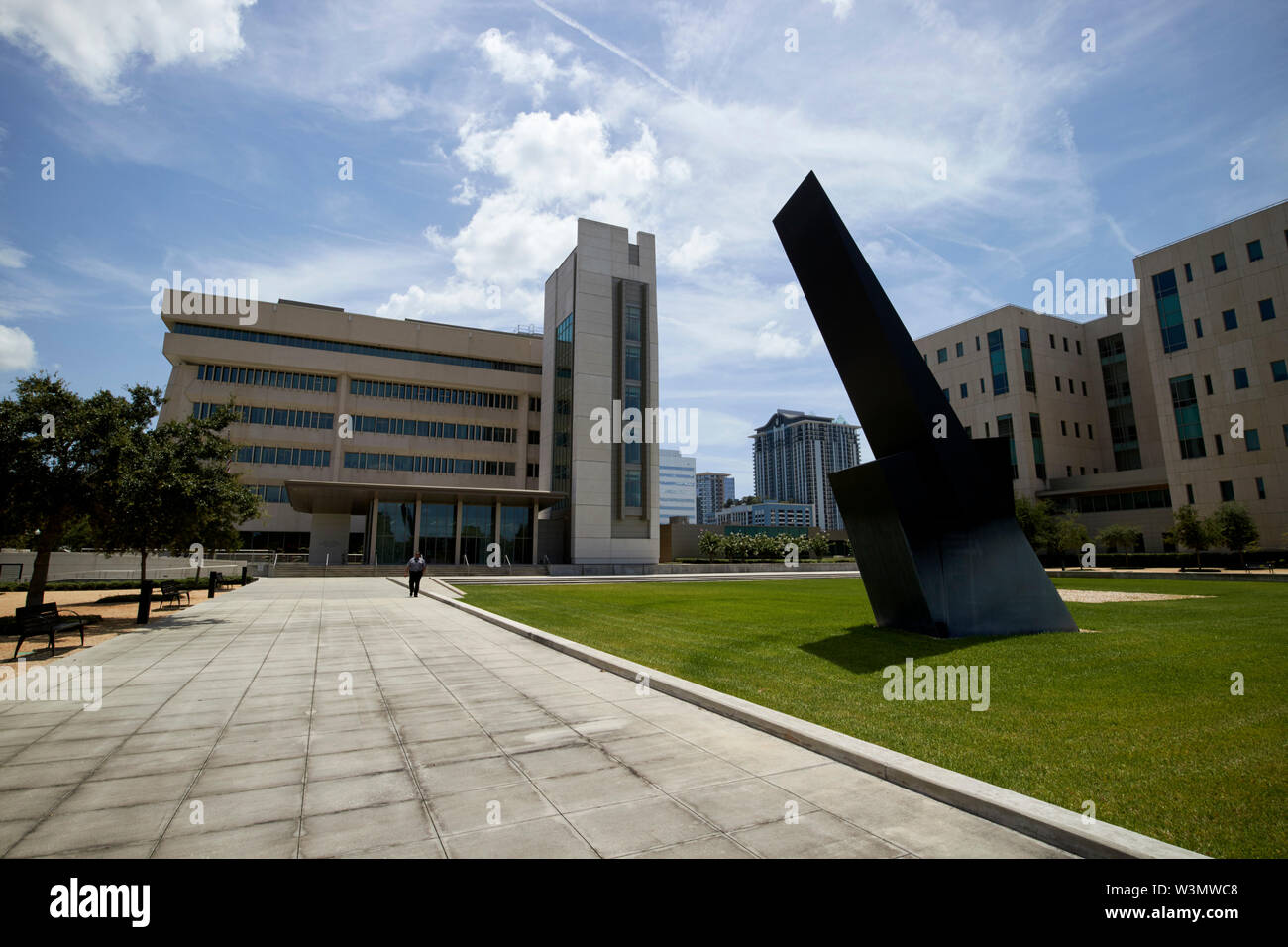 George C. giovani edificio federale e courthouse compresi tribunale fallimentare Orlando Florida USA Foto Stock