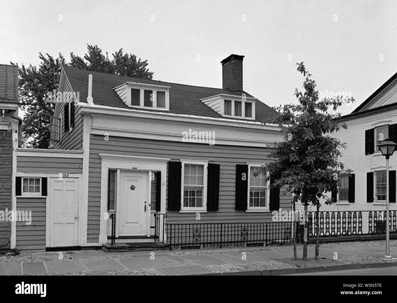 Clinton Avenue storico distretto sud Smith House 290 Clinton Avenue Kingston (Ulster County New York). Foto Stock