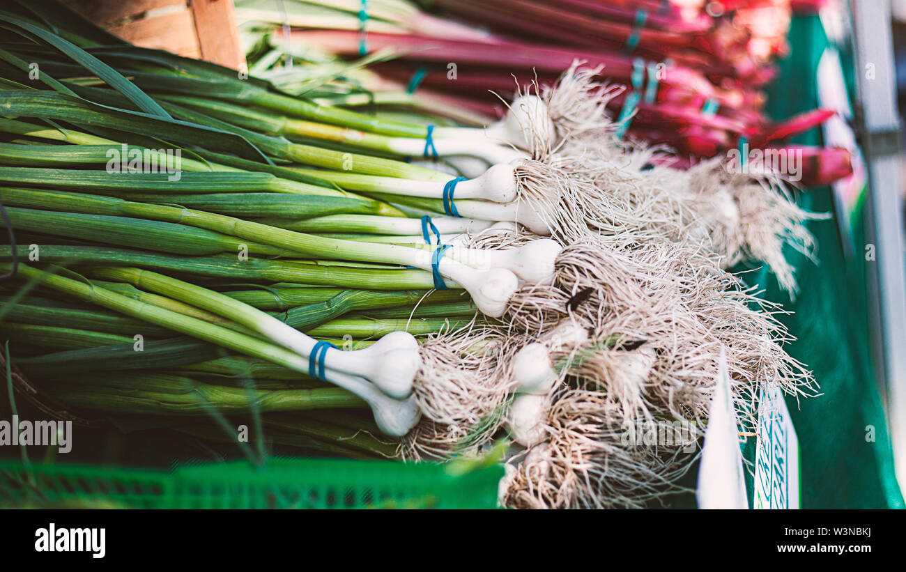 Il mercato agricolo Foto Stock