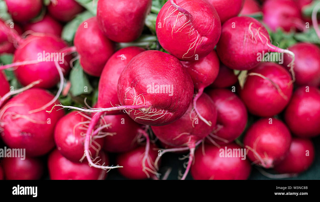 Il mercato agricolo Foto Stock