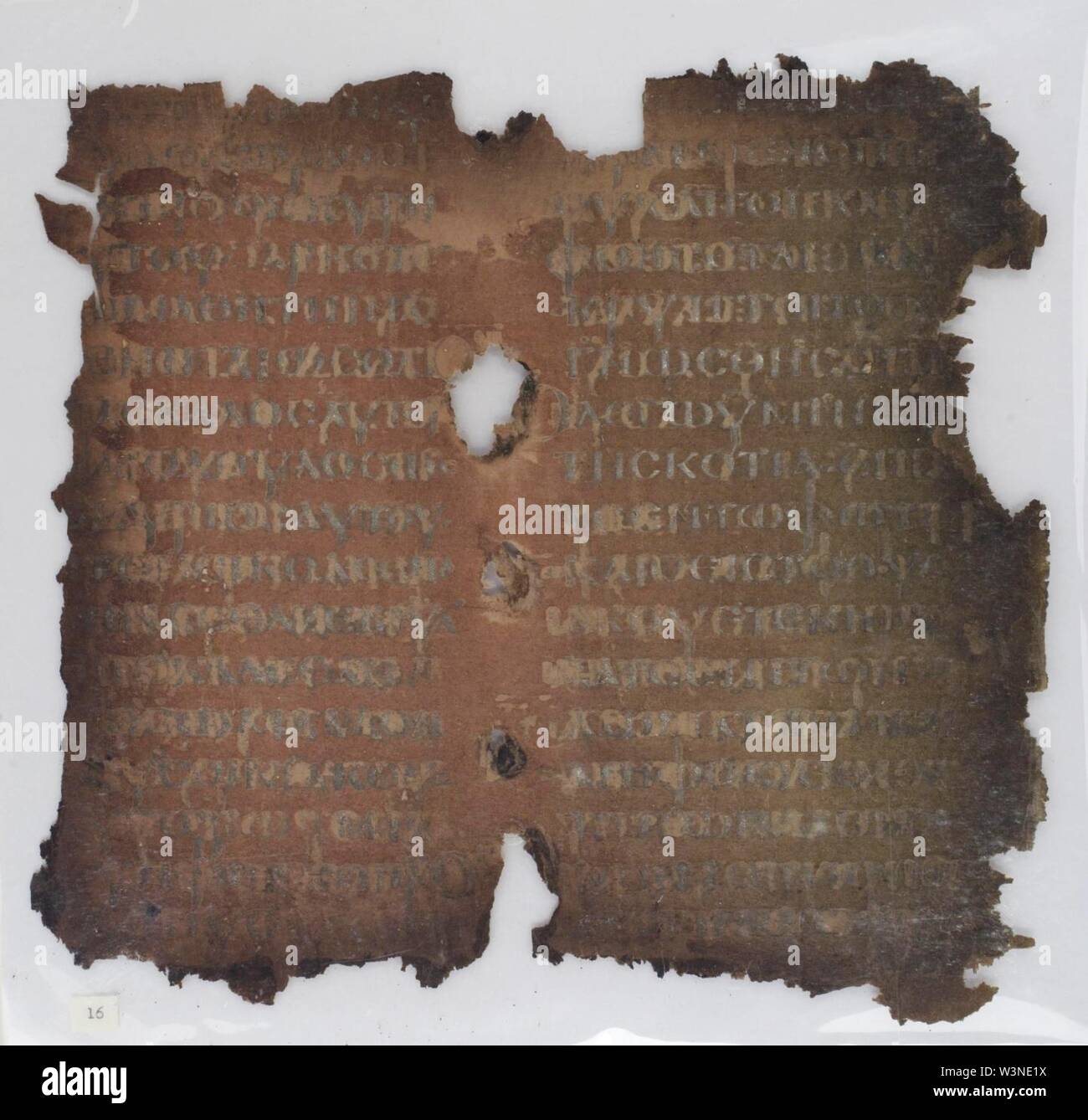 Codex Beratinus 0011b. Foto Stock