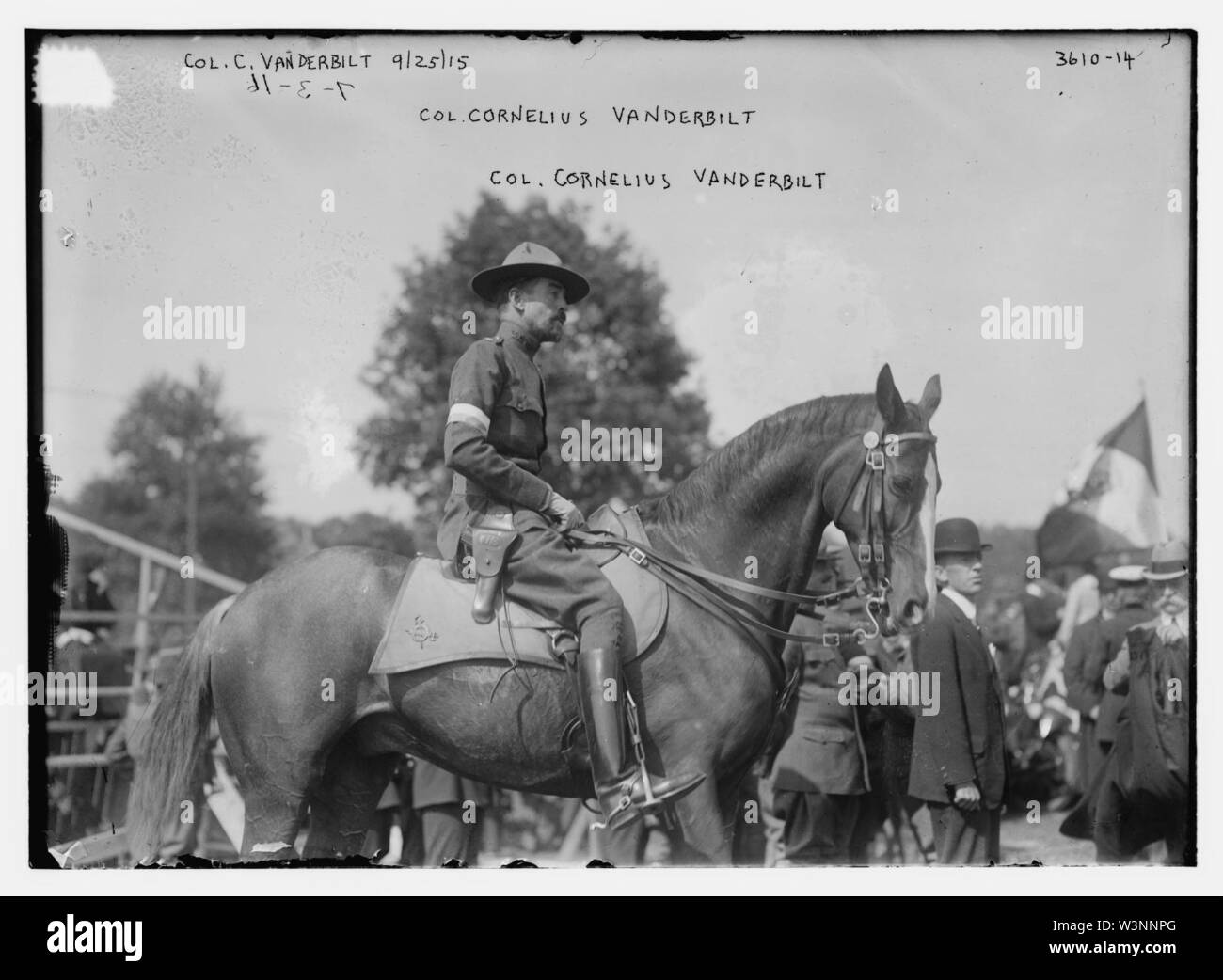 Col. Cornelius Vanderbilt Foto Stock