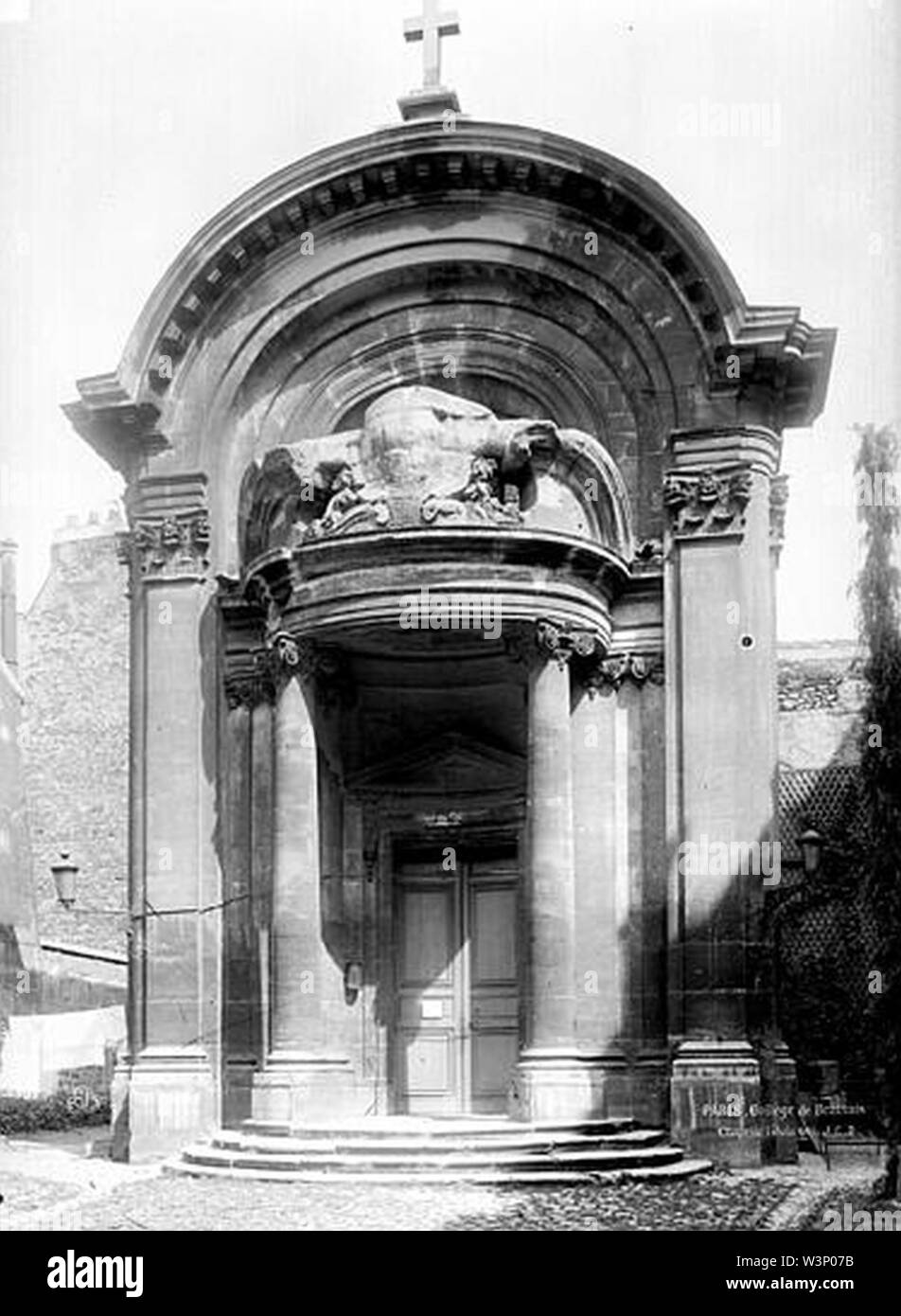 Collège de Beauvais (ancien) - Chapelle - Parigi - Médiathèque de l'architecture et du patrimoine - APMH00012011. Foto Stock