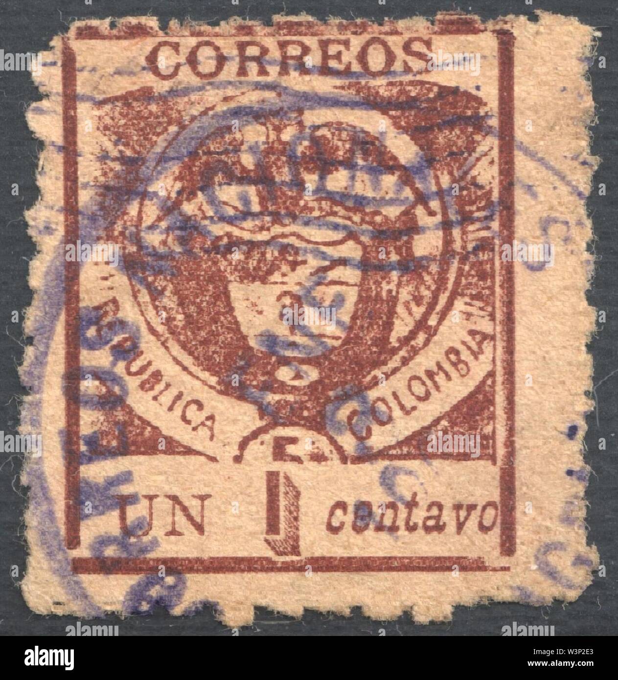 Colombia Cartagena 1899 SC170. Foto Stock