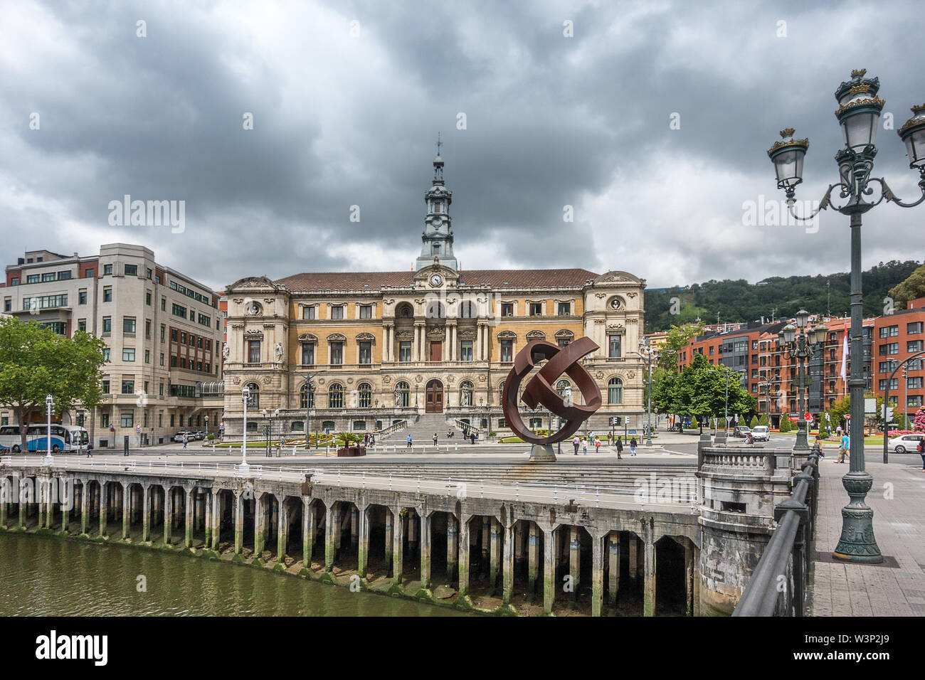 Municipio di BilbaoSpain Foto Stock