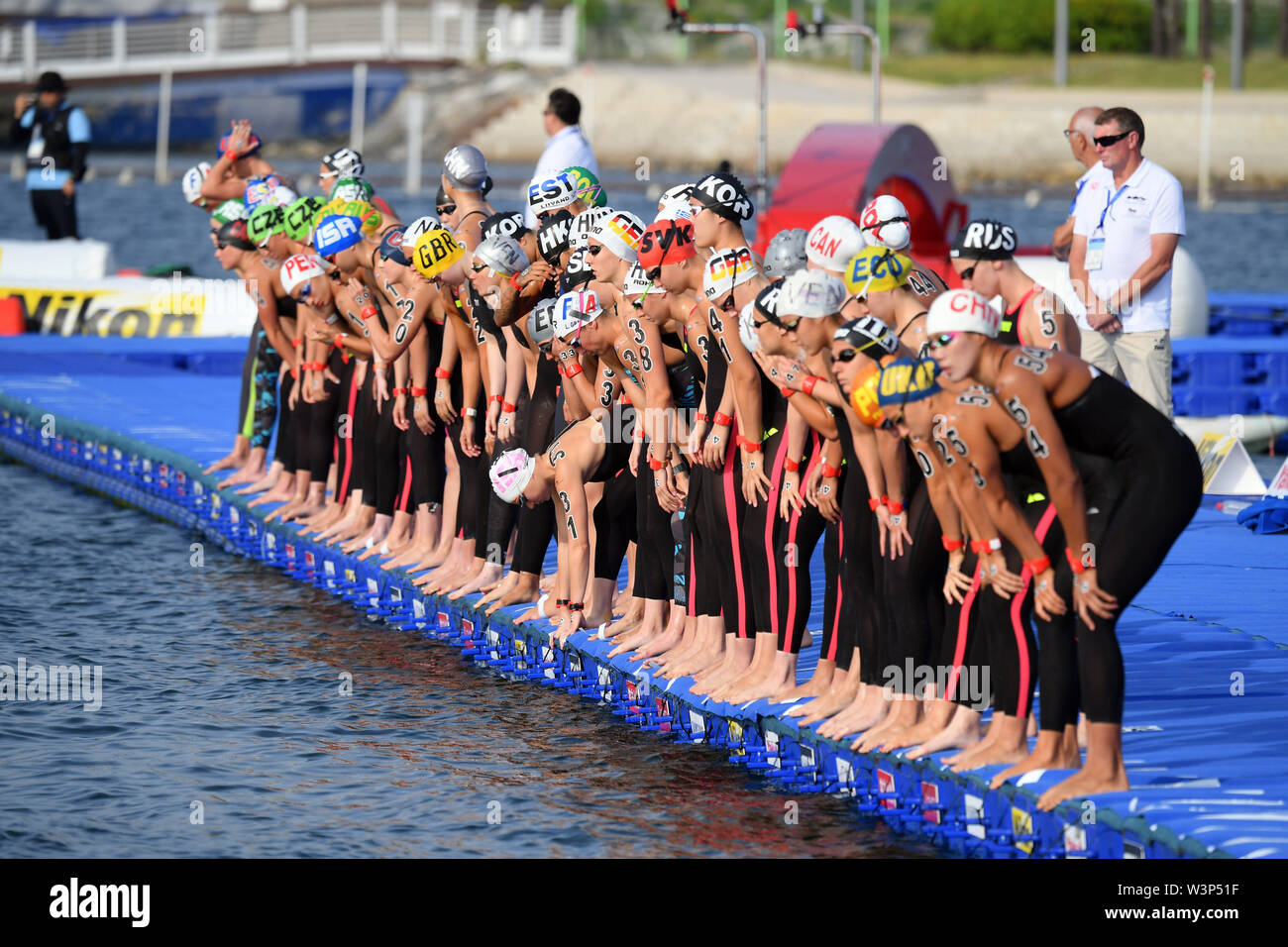 Gwangju, Corea. 17 Luglio, 2019. Foto Gian Mattia d'Alberto Credito: LaPresse/Alamy Live News Foto Stock