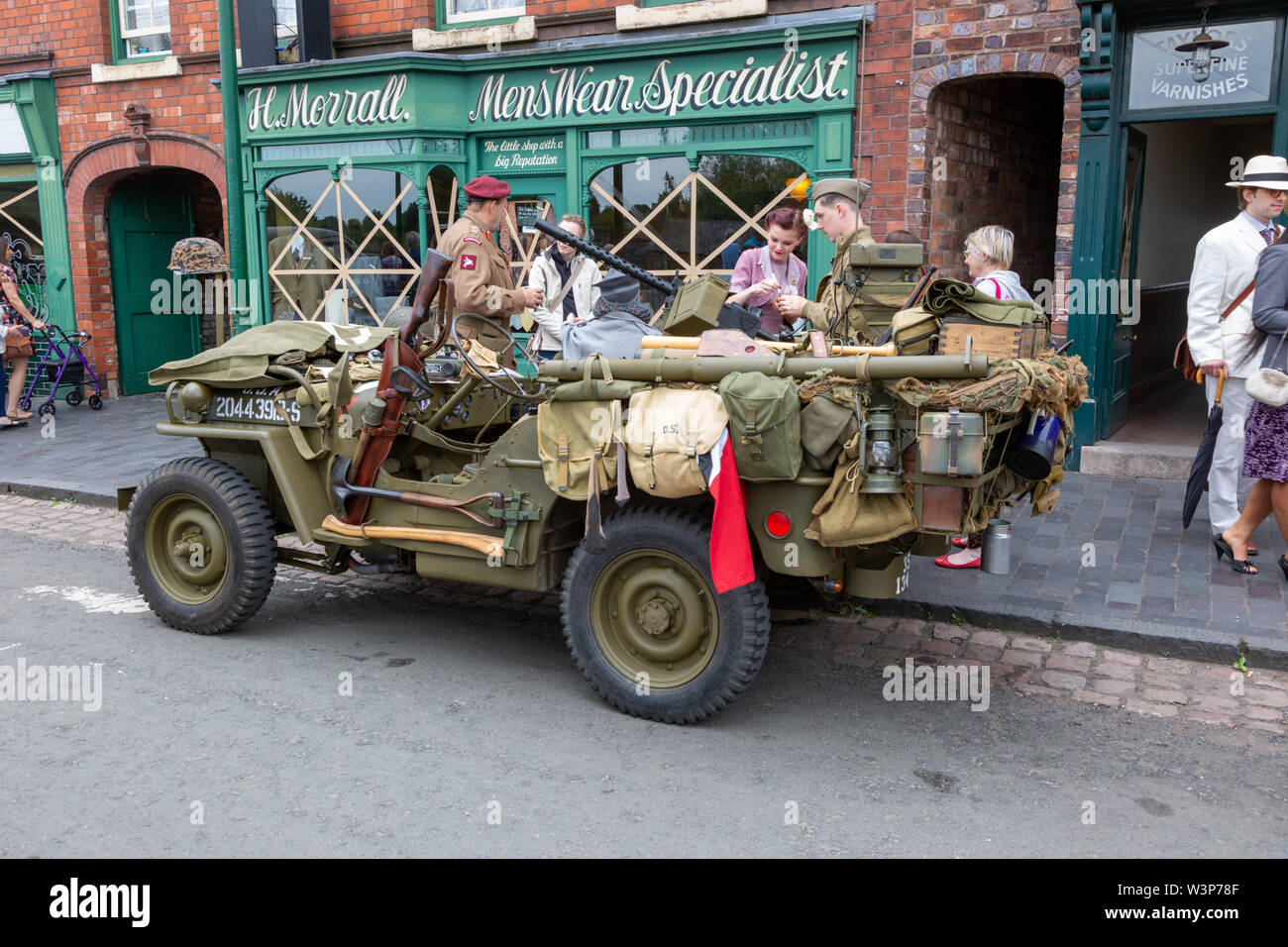 1940s tempo di guerra weekend event, REGNO UNITO Foto Stock 1940s tempo di guerra weekend event, REGNO UNITO Foto Stock
