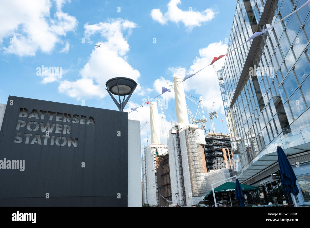 Battersea Power Station sviluppo, a sud ovest di Londra Foto Stock