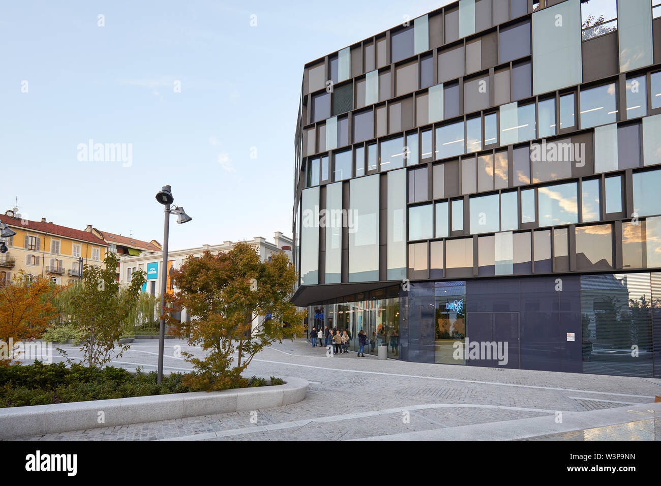Torino, Italia - 2 Novembre 2018: Nuvola Lavazza edificio di architettura contemporanea da Cino Zucchi a Torino, Italia. Foto Stock