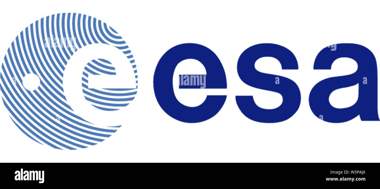 Il logo, ESA, Agenzia Spaziale Europea, Germania Foto Stock