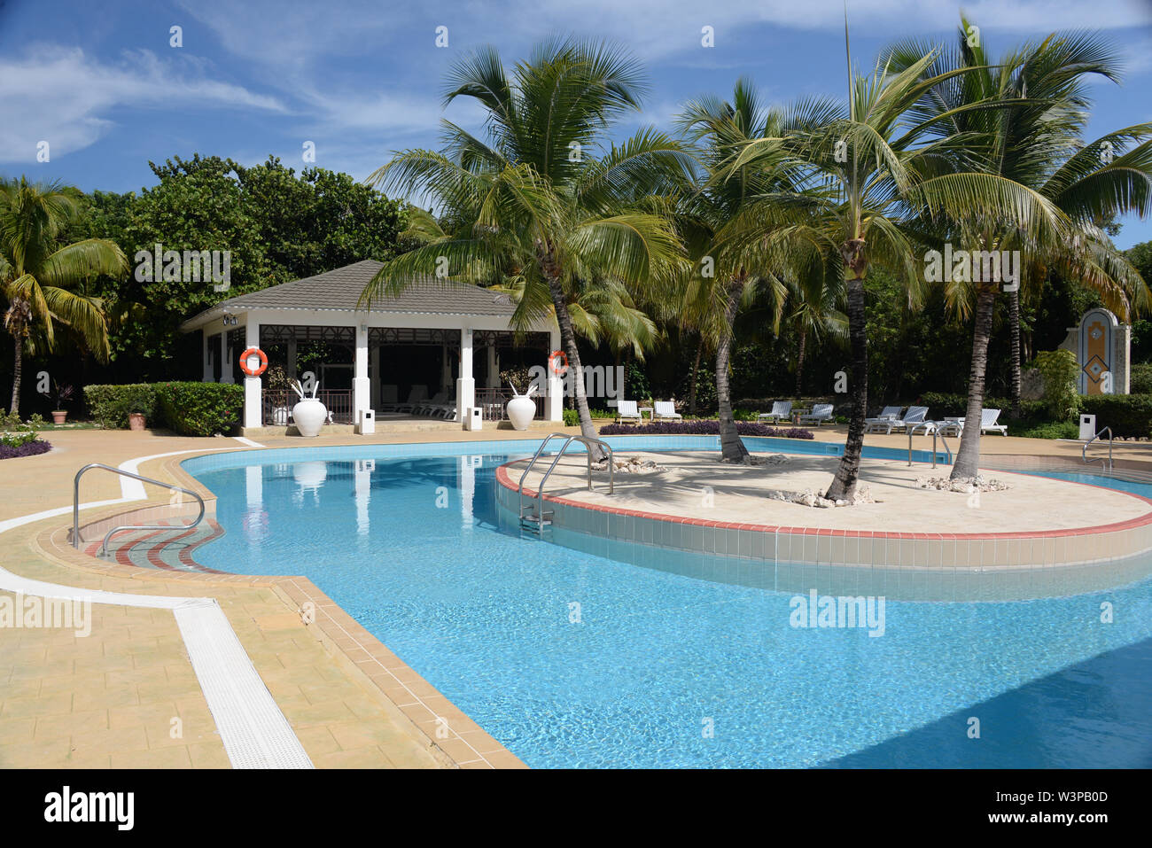 America, Caraibi, Cuba Cayo Santa Maria, Iberostar Cayo Ensenachos Foto Stock