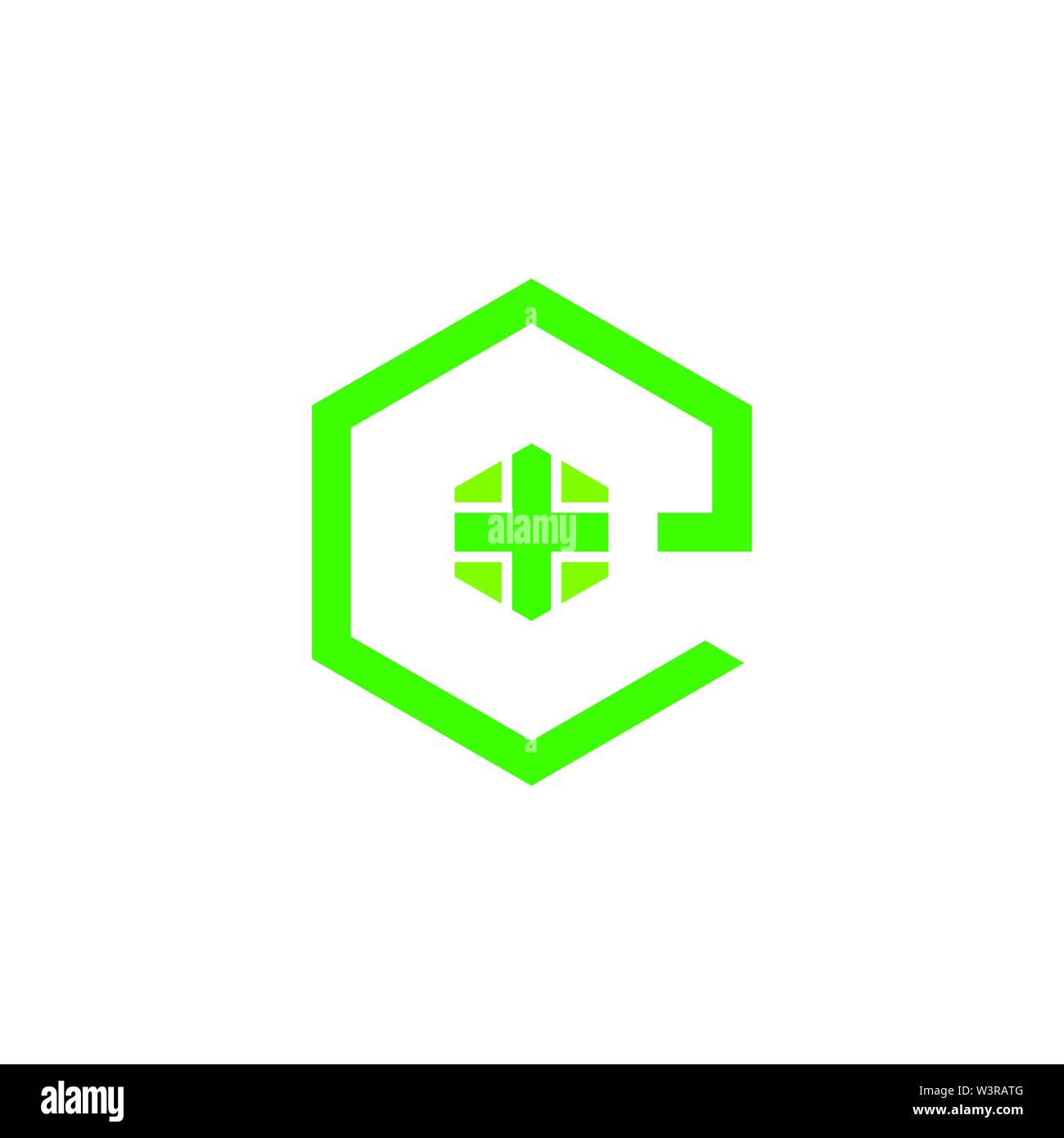 Disegno geometrico vettore sorgente logo aziendali vettore Illustrazione Vettoriale