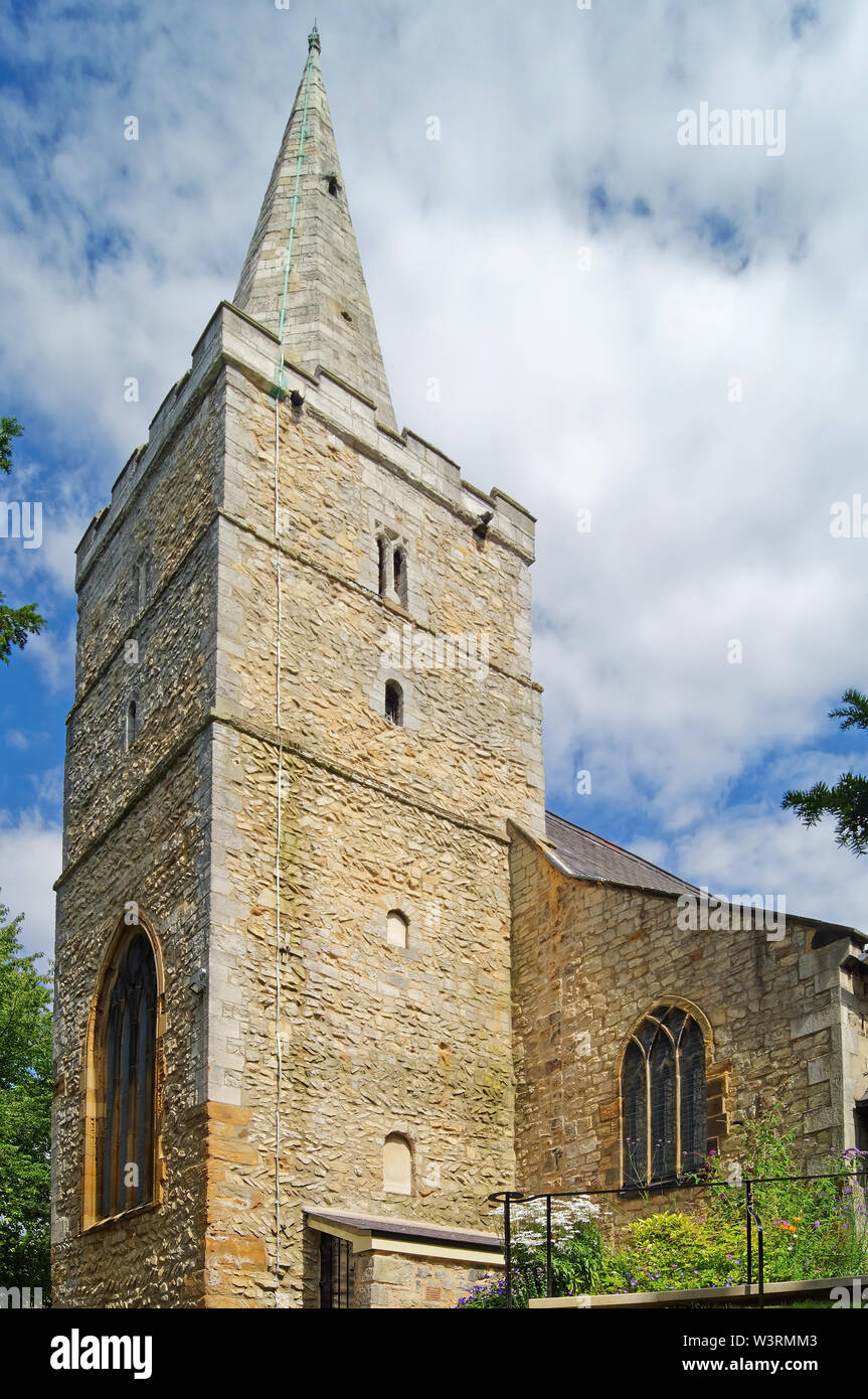 UK,South Yorkshire,Maltby,St Bartholemews Chiesa Foto Stock