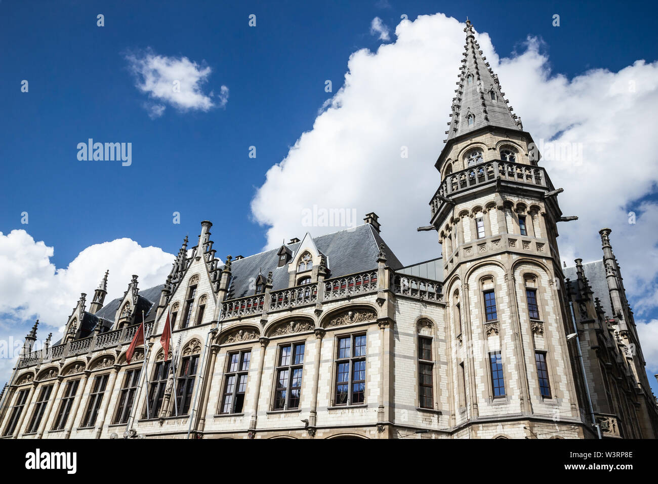 Il vecchio edificio in Gand, Belgio Foto Stock