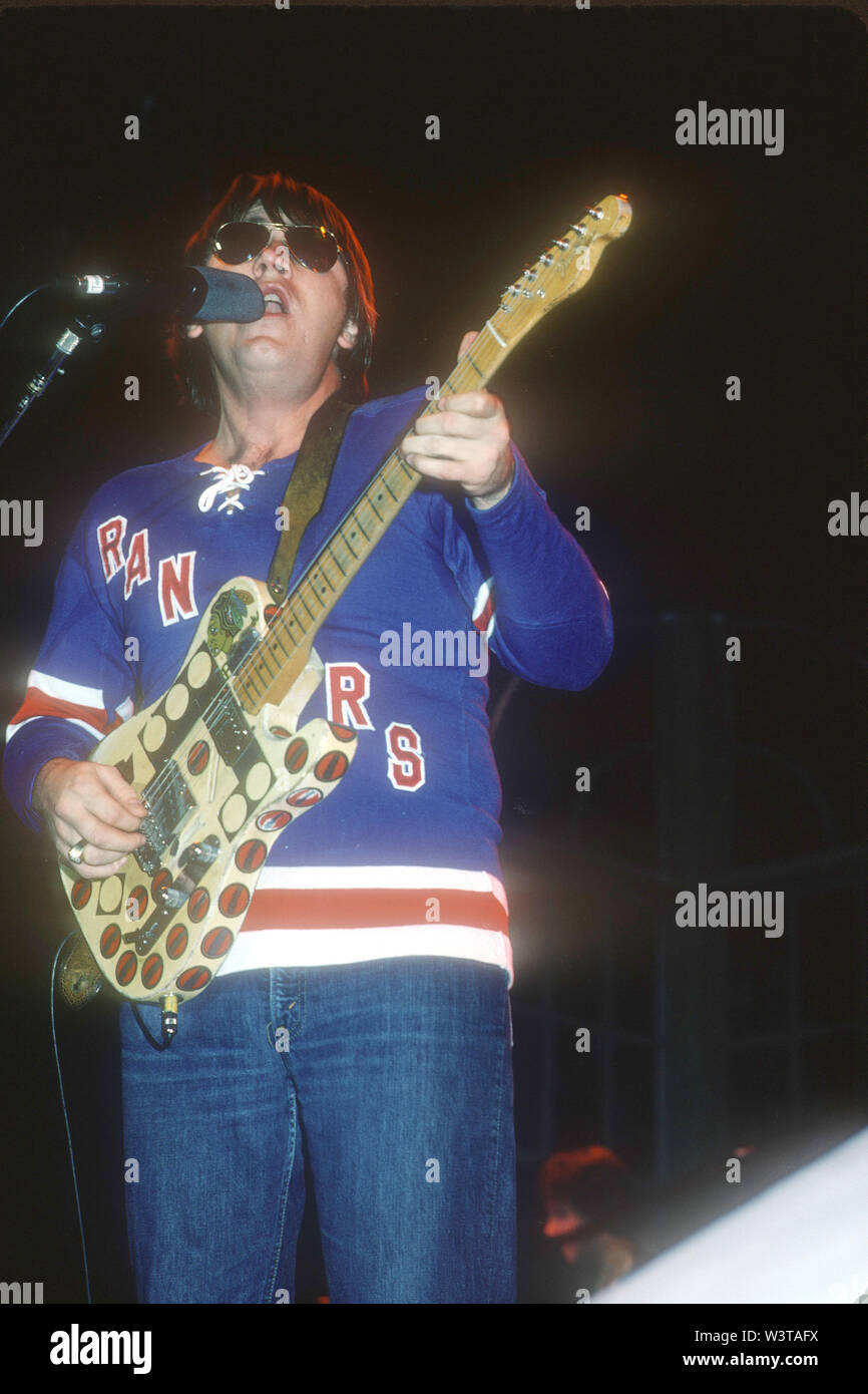 CHICAGO noi del gruppo rock circa 1976 a Los Angeles, California. Photo: Jeffrey Mayer Foto Stock