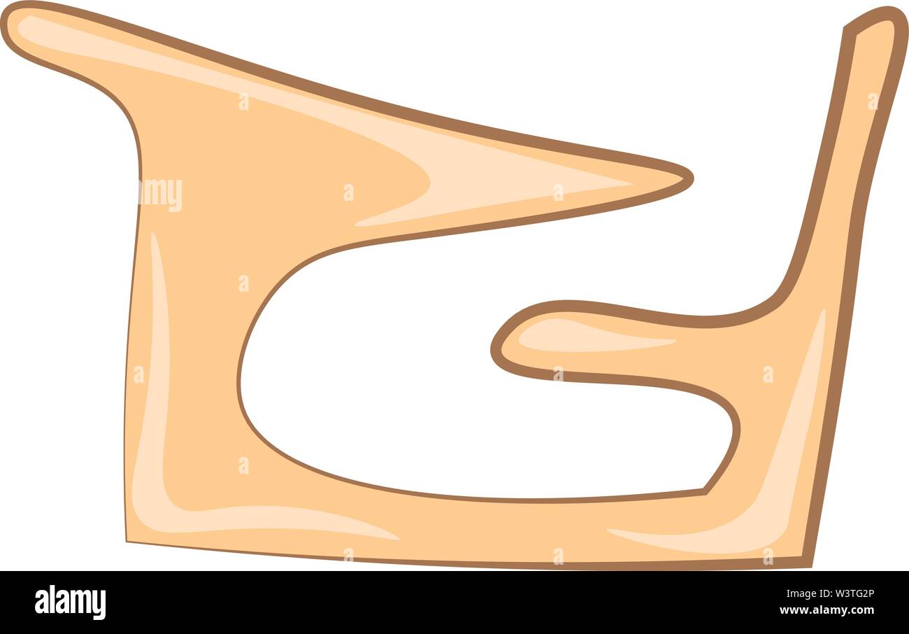 Un piccolo banco di scuola che è comodo per lo studio, il vettore, il colore di disegno o illustrazione. Illustrazione Vettoriale