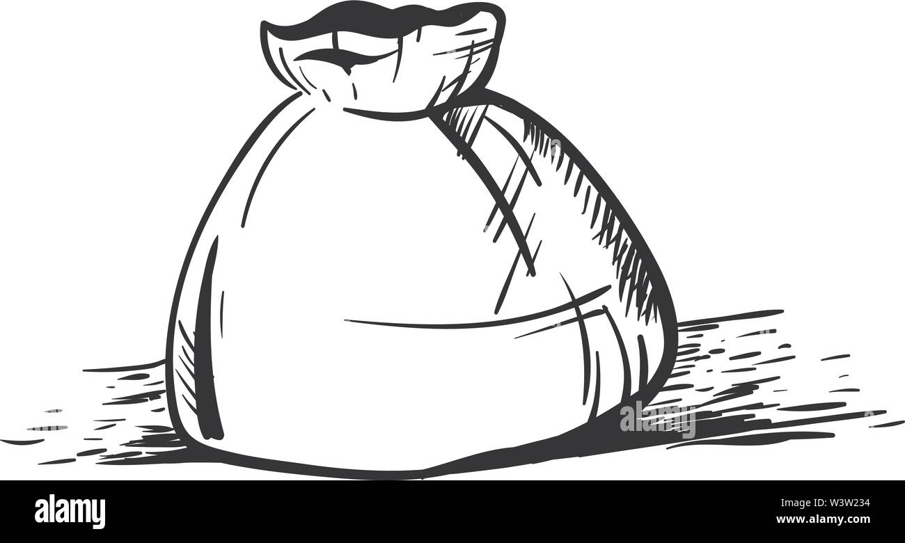 Khinkali disegno, illustrazione, vettore su sfondo bianco Illustrazione Vettoriale