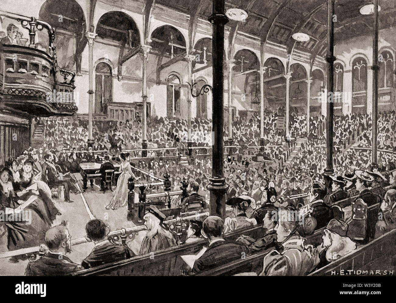 Il Methodist Central Hall, Oldham Street, Manchester, Inghilterra, Regno Unito, XIX secolo Foto Stock