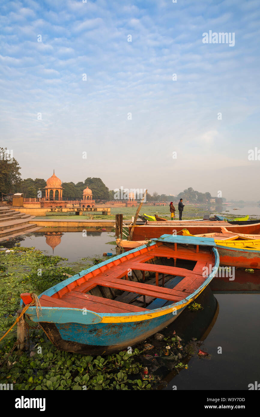 India, Uttar Pradesh, Lucknow, India, Uttar Pradesh, Lucknow, Kuria Ghat Foto Stock