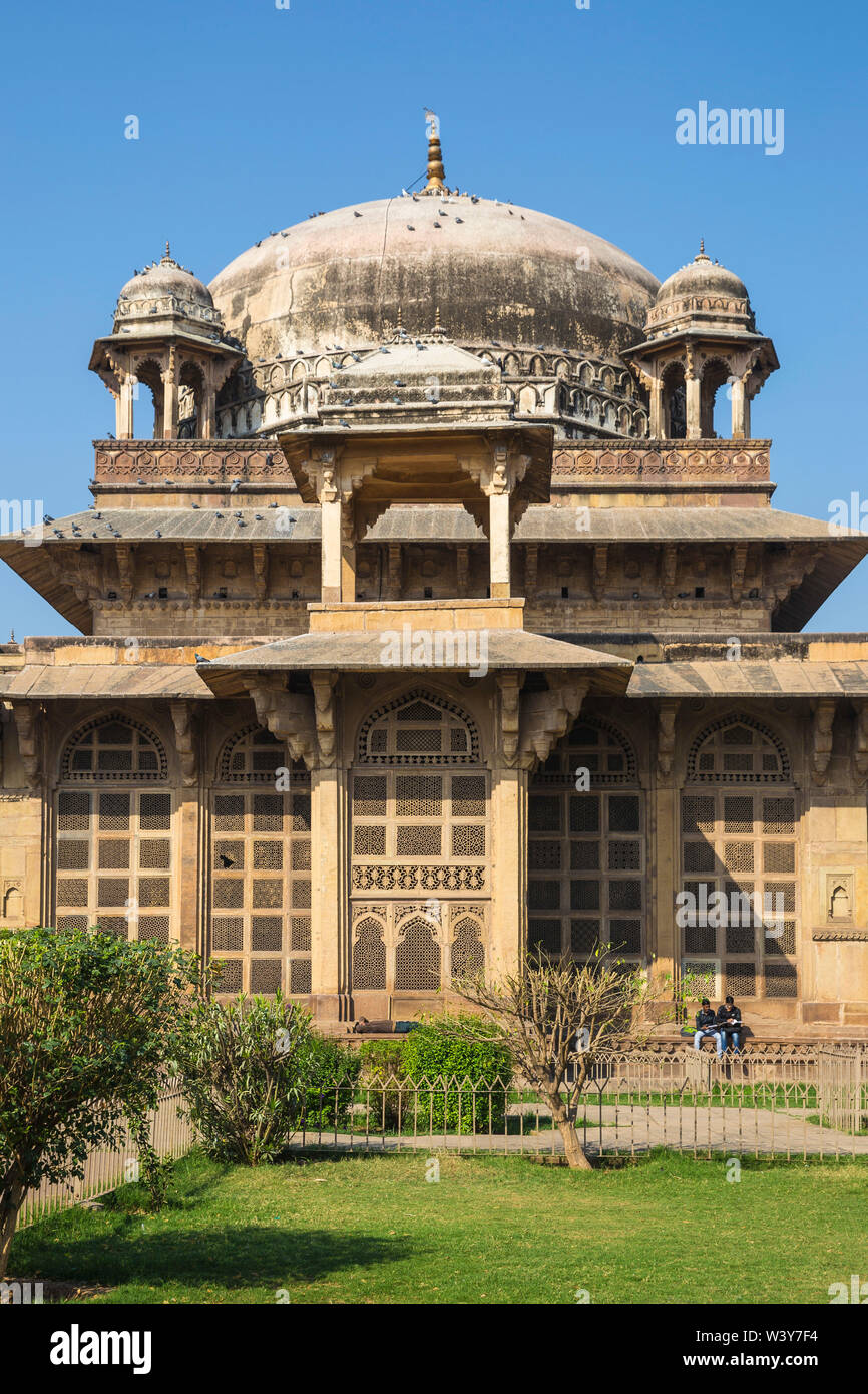 India, Madhya Pradesh, Gwalior, Ghaus Mohammed la tomba di Foto Stock