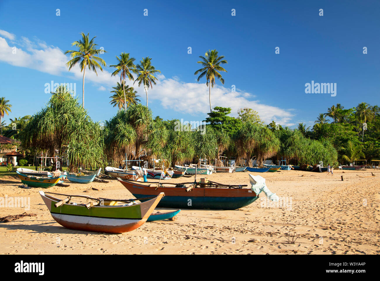 Talalla beach, a sud della provincia, Sri Lanka Foto Stock