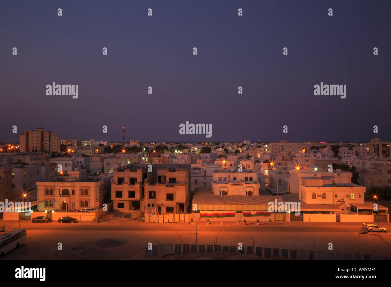 La città di Muscat Oman Foto Stock