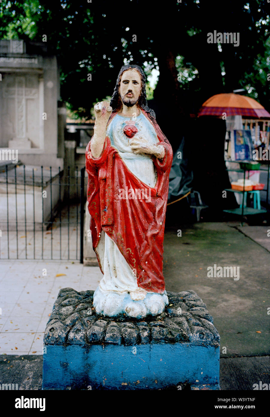 A sud di Manila il cimitero di Manila in Luzon Metro Manila nelle Filippine del Sud-est asiatico in Estremo Oriente. Cristiana Foto Stock