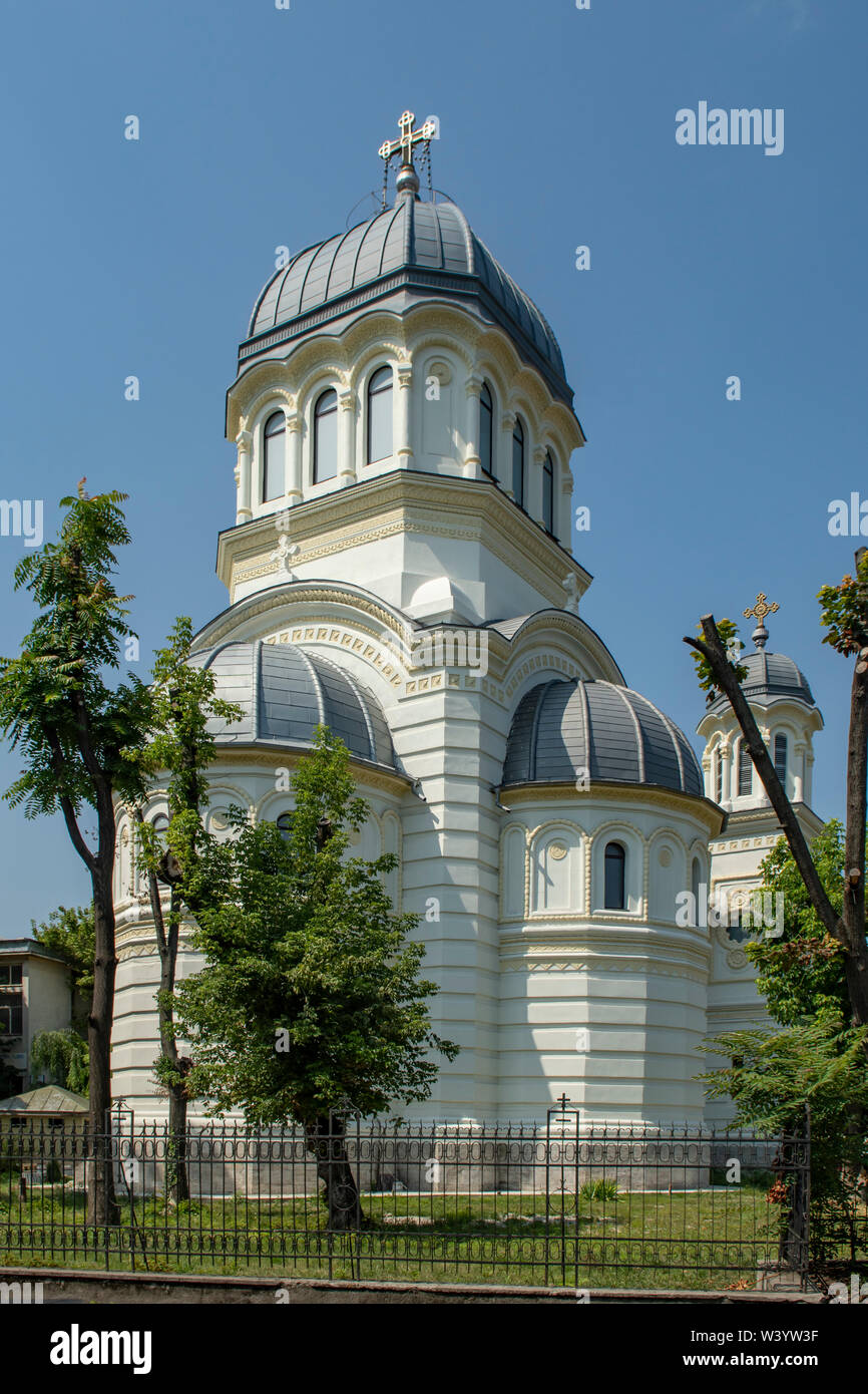 Chiesa Parrocchiale di San Nicolae Vladica, Bucarest, Romania Foto Stock