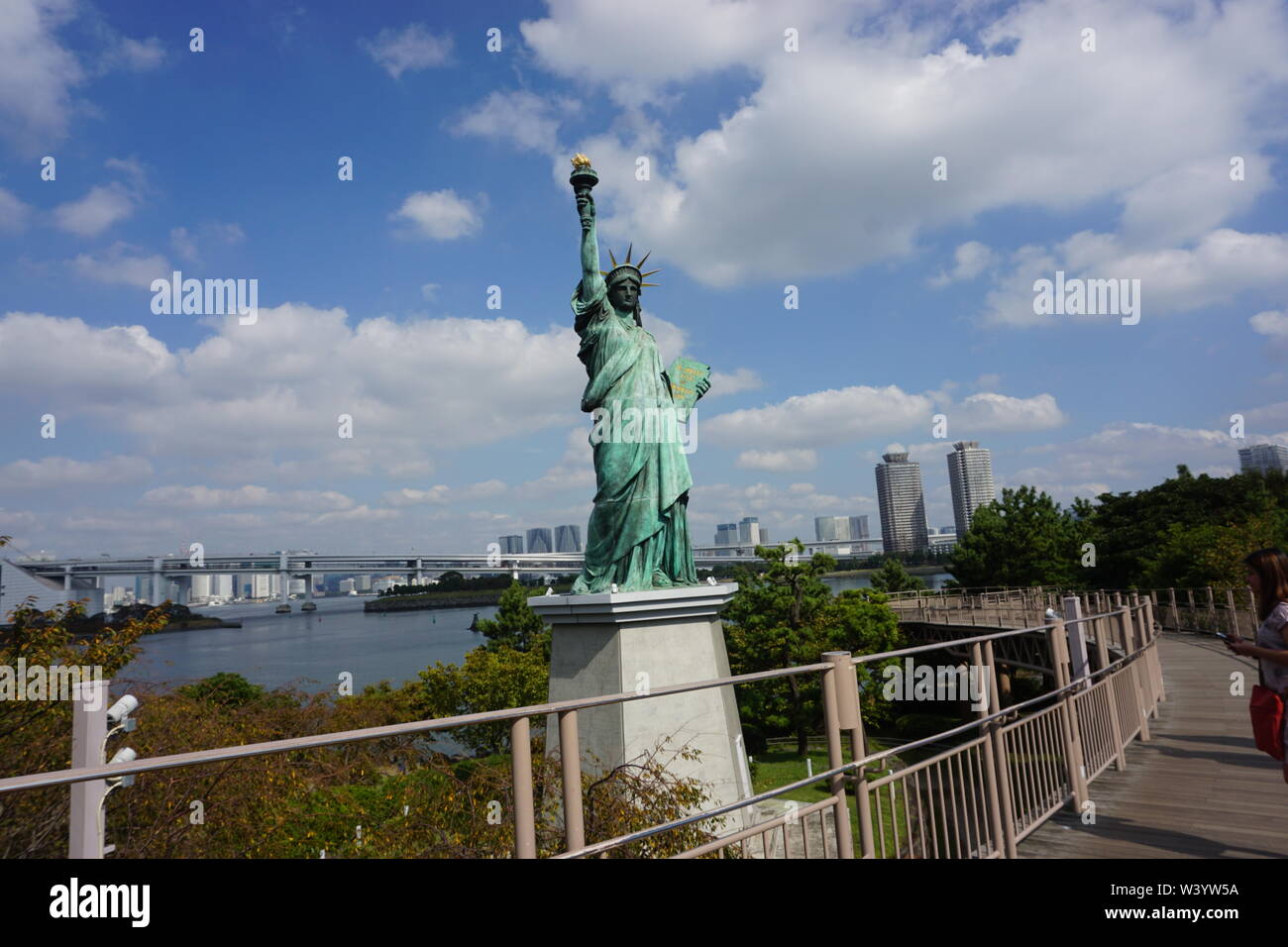 Odaiba aqua city Tokyo Giappone Foto Stock