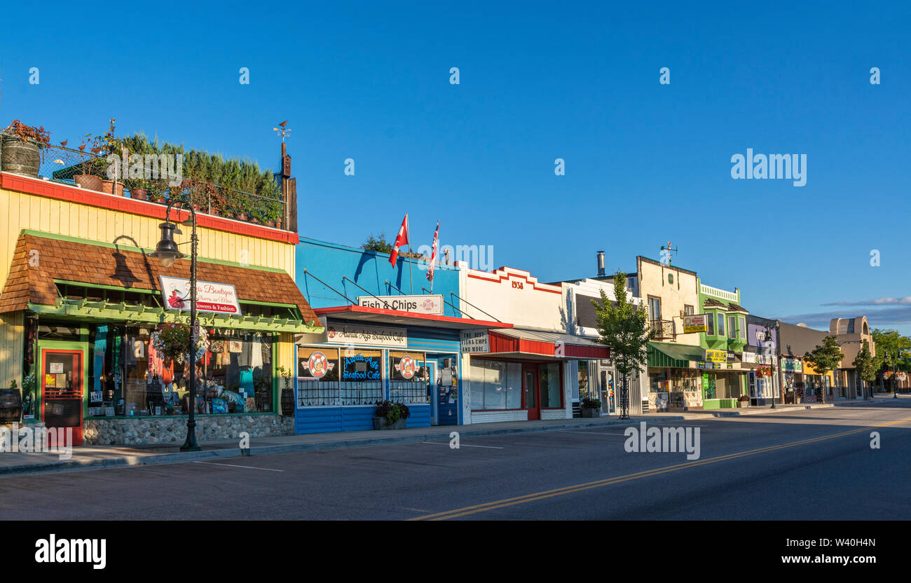 Canada, British Columbia, Okanagan Valley, Oliver, downtown Foto Stock