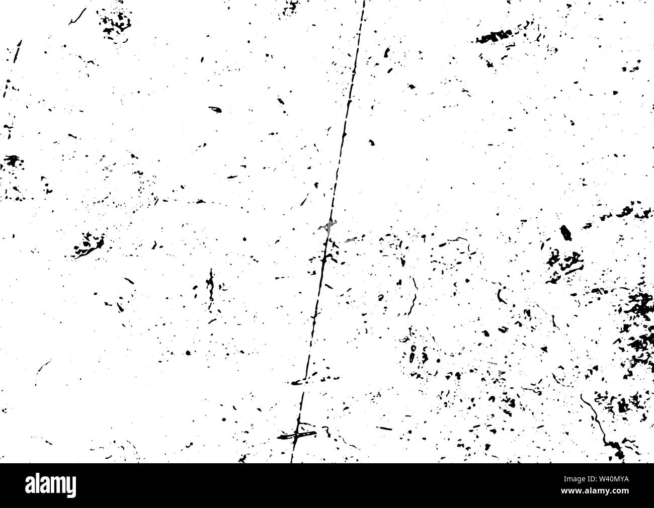 Bianco e nero grunge. Sovrapposizione di emergenza texture. Abstract la polvere dalla superficie ruvida e muro sporco il concetto di sfondo. Illustrazione di emergenza semplicemente luogo ov Foto Stock