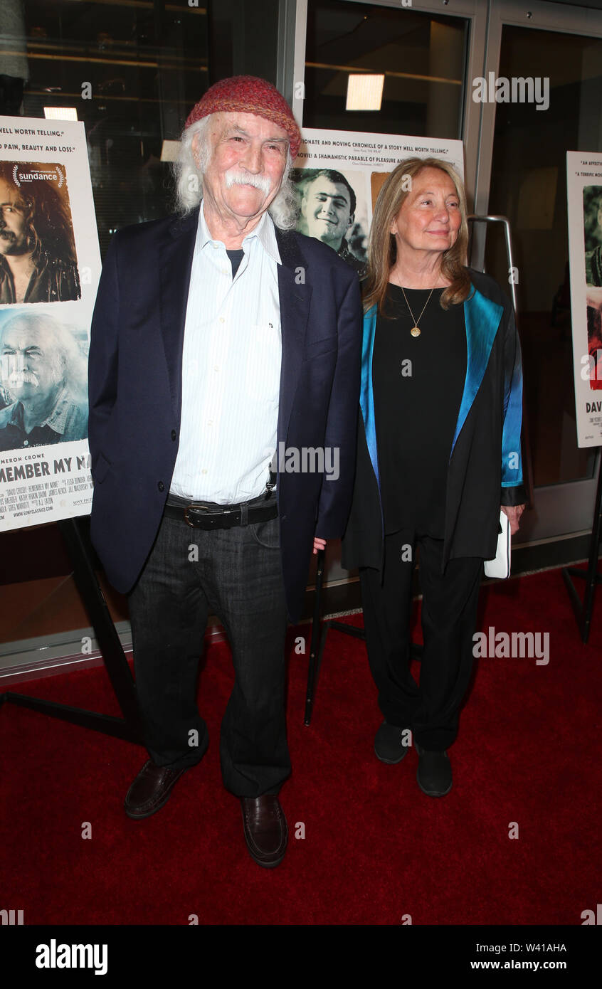 Luglio 18, 2019 - Los Angeles, CA, Stati Uniti d'America - 18 Luglio 2019 - Los Angeles, California - David Crosby, Danza gen. David Crosby: ricordare il mio nome Film Premiere detenute a Linwood Dunn Teatro. Photo credit: Faye Sadou/AdMedia (credito Immagine: © Faye Sadou/AdMedia via ZUMA filo) Foto Stock