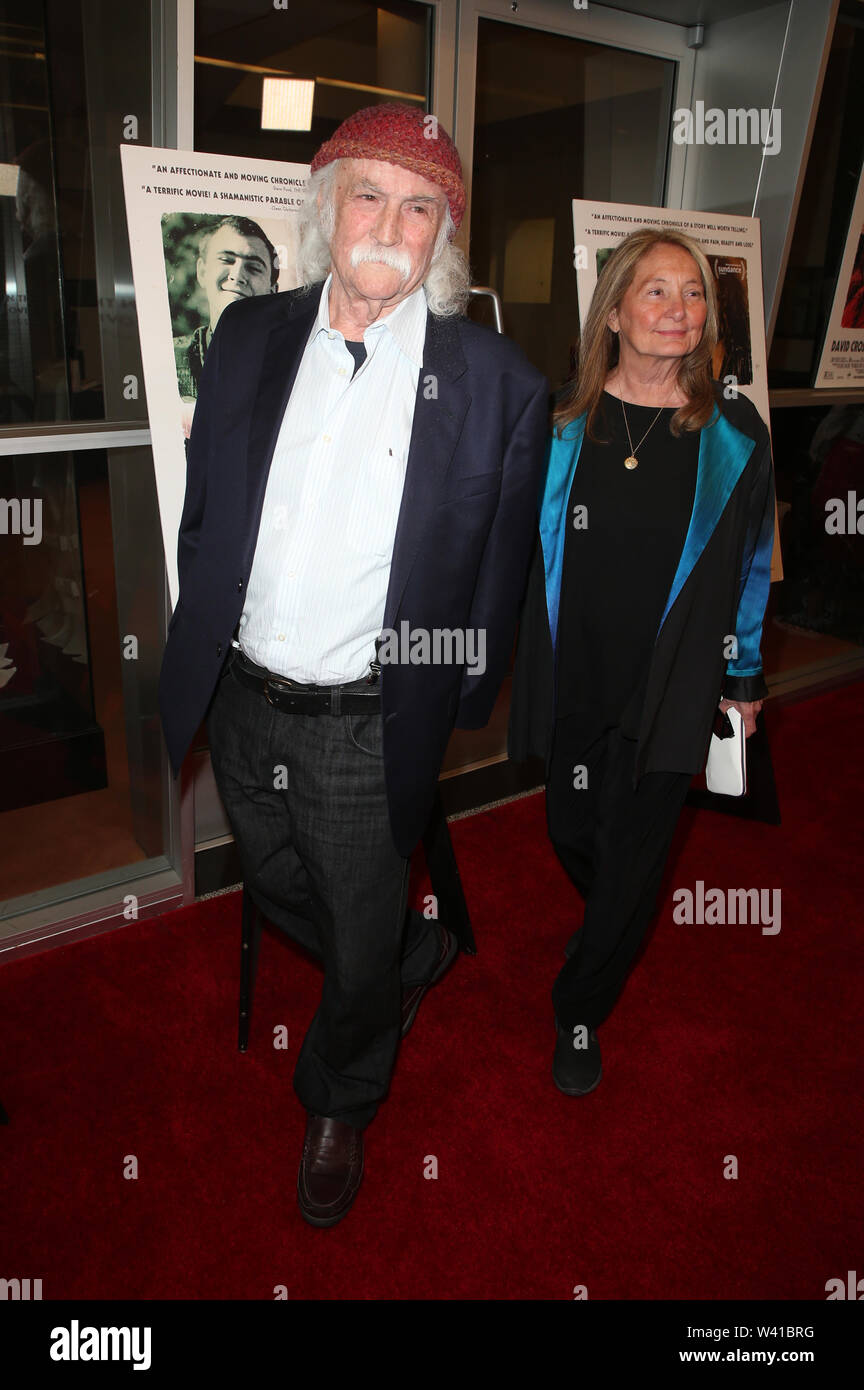 Luglio 18, 2019 - Los Angeles, CA, Stati Uniti d'America - 18 Luglio 2019 - Los Angeles, California - David Crosby, Danza gen. David Crosby: ricordare il mio nome Film Premiere detenute a Linwood Dunn Teatro. Photo credit: Faye Sadou/AdMedia (credito Immagine: © Faye Sadou/AdMedia via ZUMA filo) Foto Stock