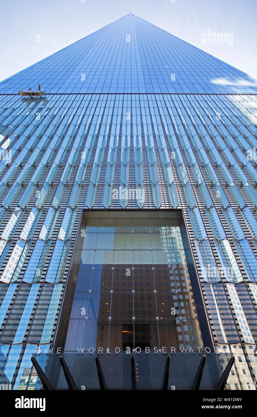 Ingresso libero a un Osservatorio mondiale di New York, il grattacielo più alto nell'emisfero occidentale Foto Stock